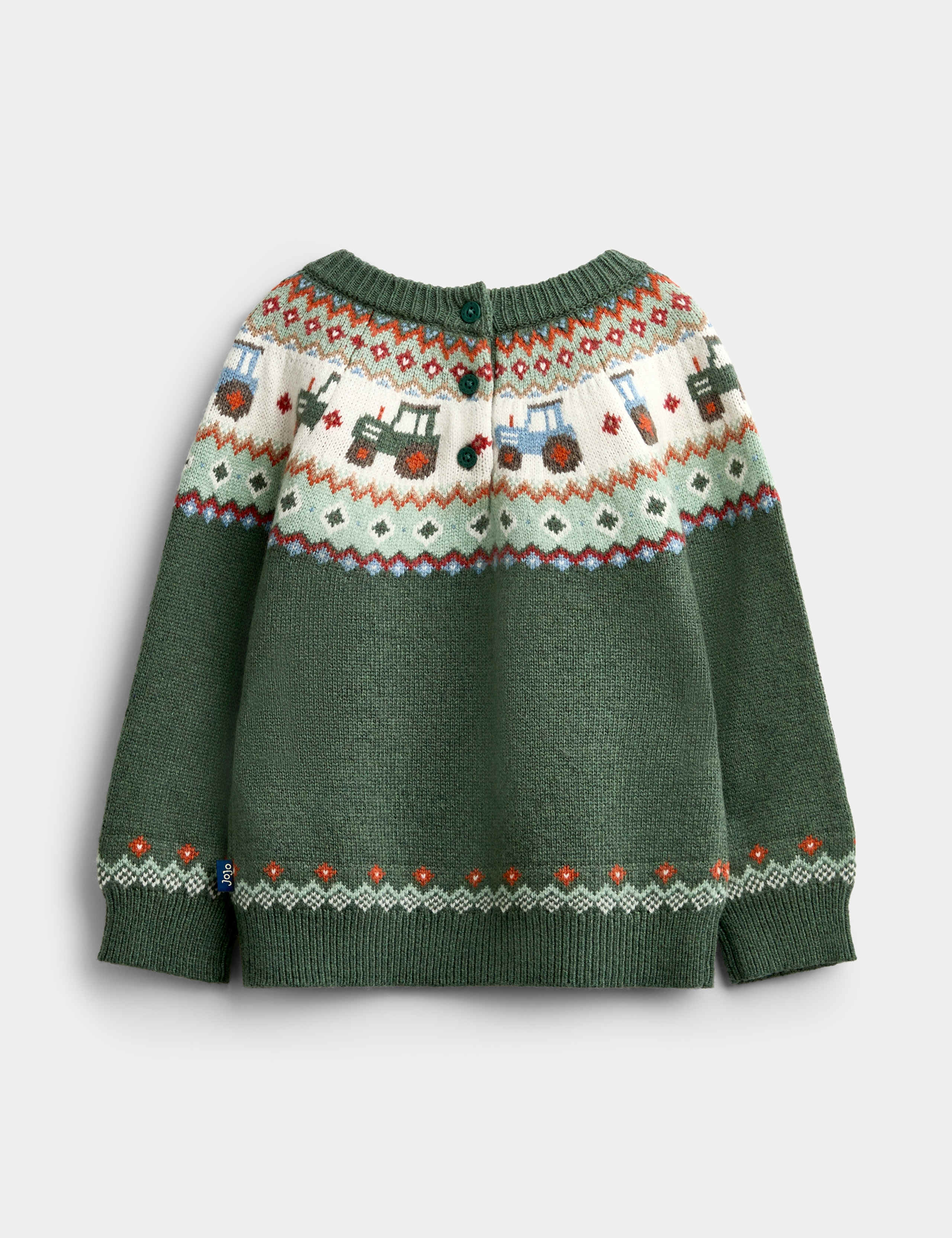 Tractor Fair Isle Jumper 2 of 4