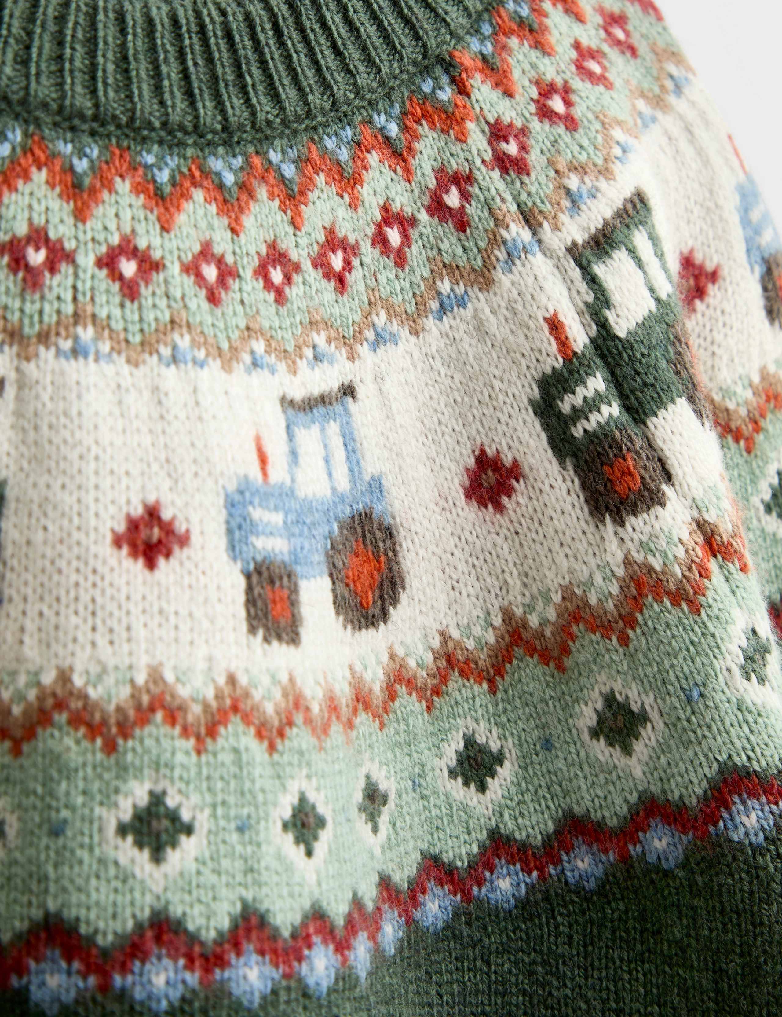 Tractor Fair Isle Jumper 3 of 4
