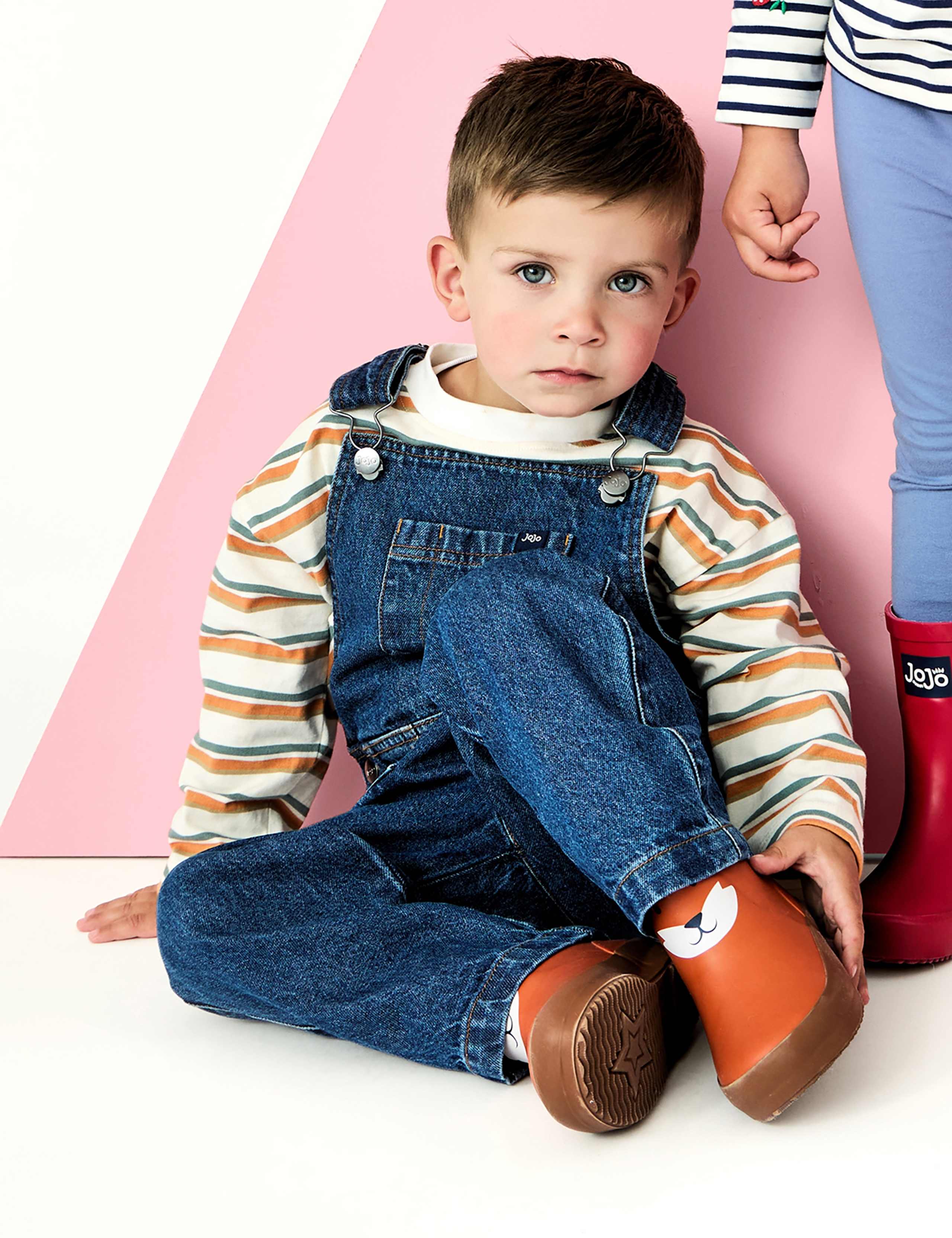 Kids Waterproof Fleece Lined Fox Wellies 3 of 5