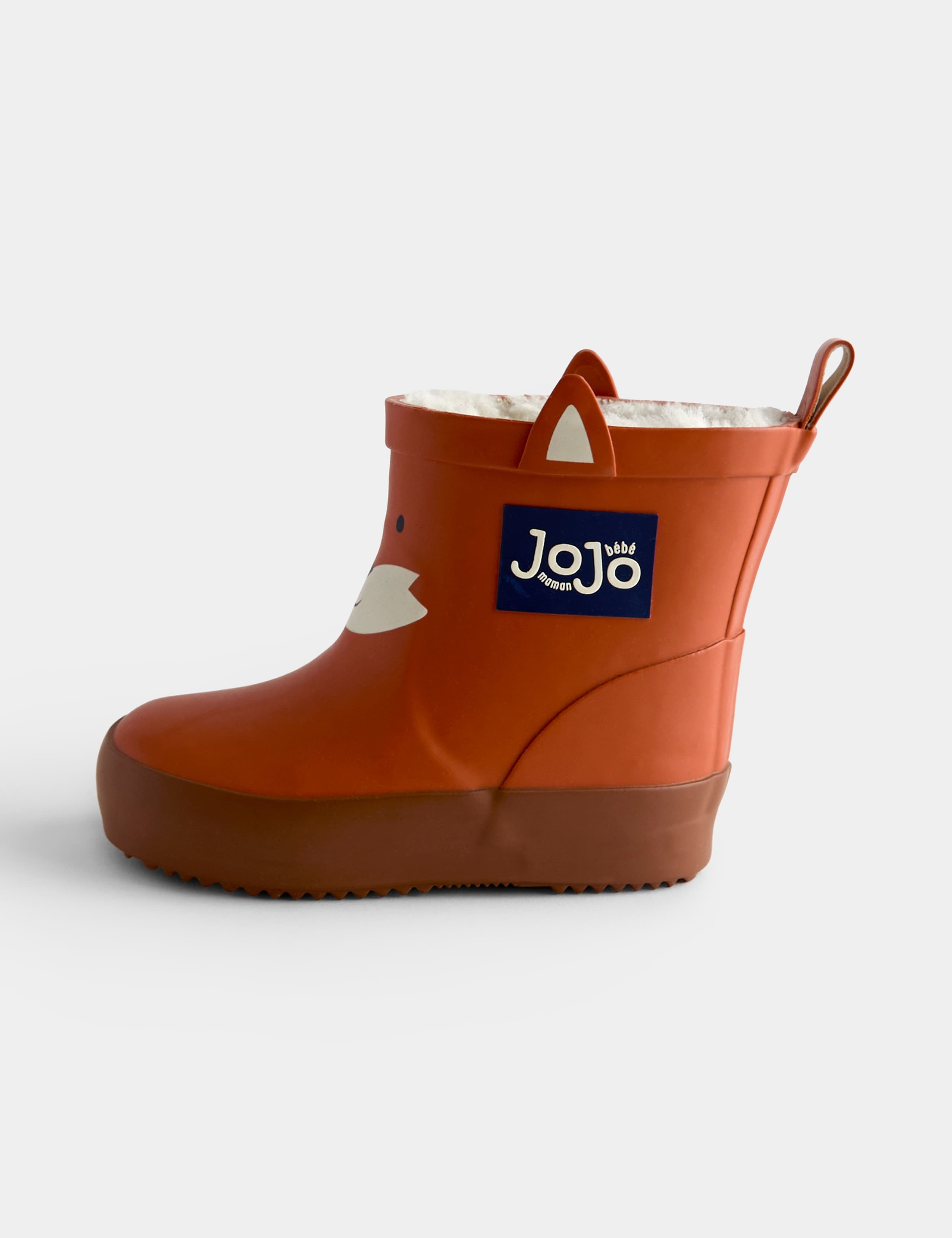 Kids Waterproof Fleece Lined Fox Wellies 5 of 5