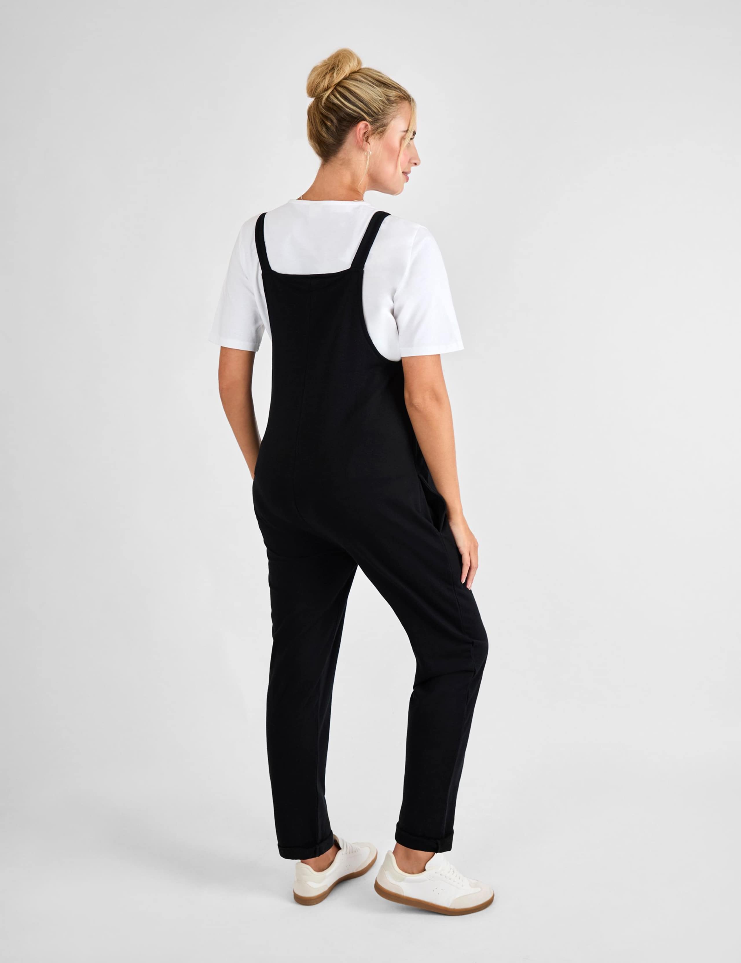 Maternity Jersey Dungarees 3 of 4