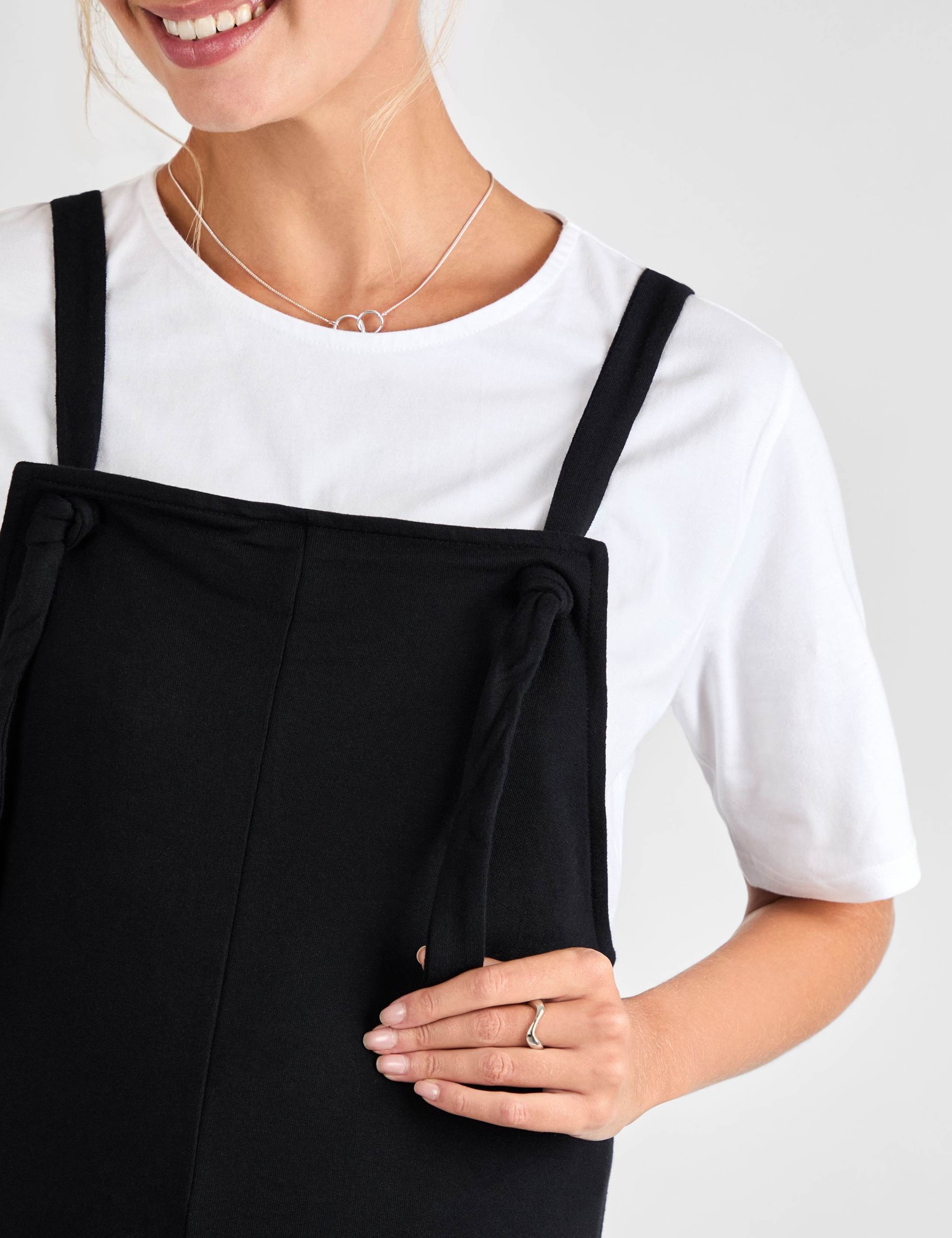 Maternity Jersey Dungarees 4 of 4