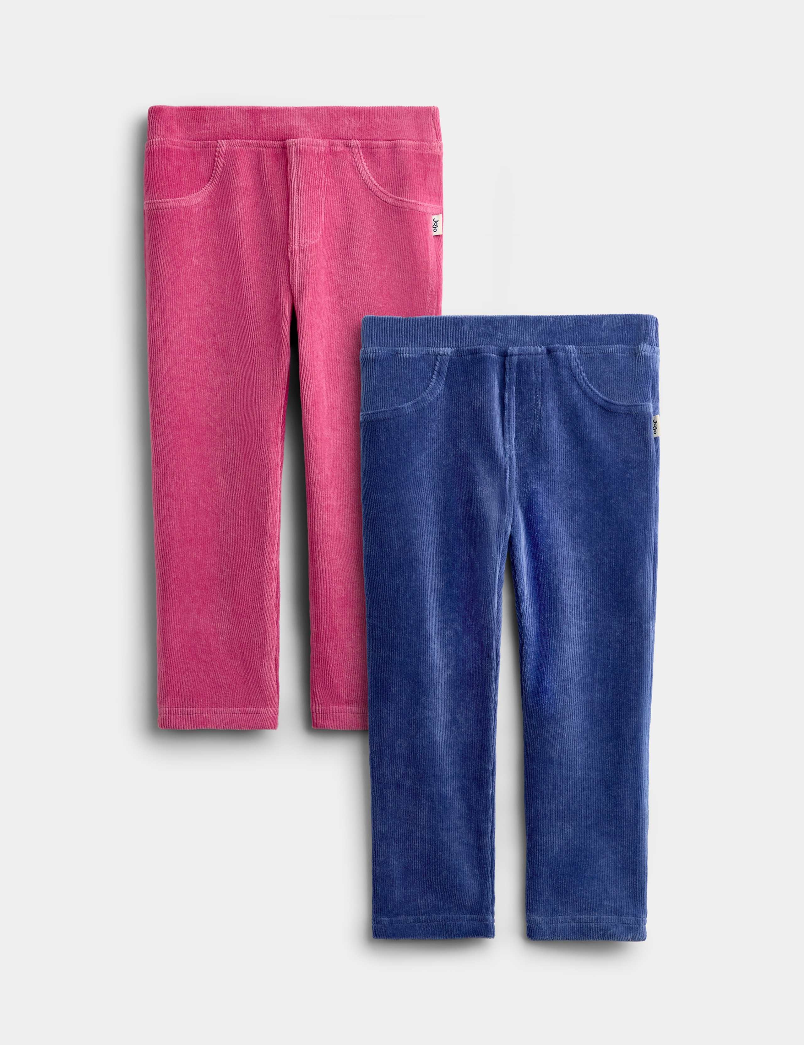 2pk Cotton Rich Cord Leggings 1 of 7