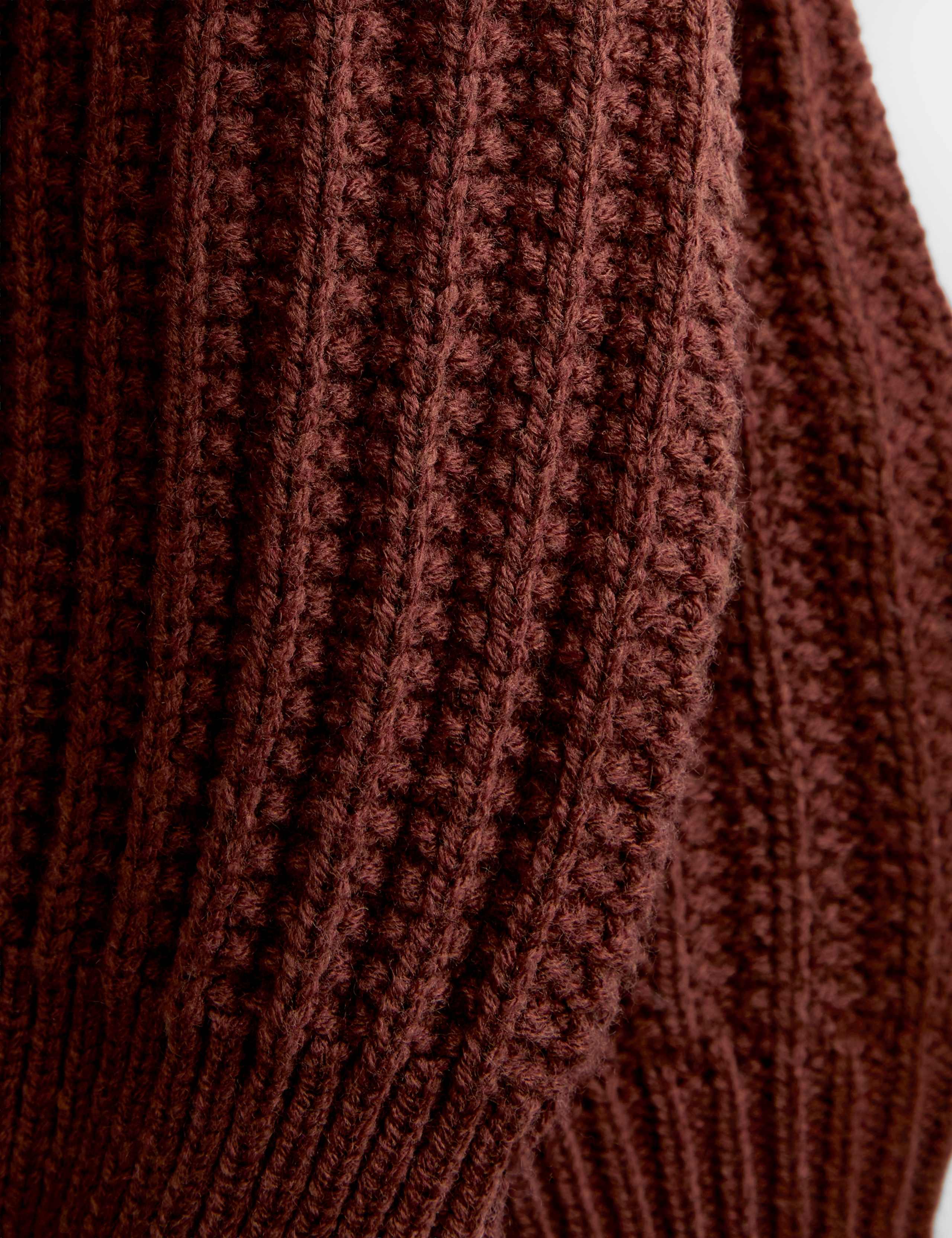 Flower Embroidered Ribbed Cardigan 3 of 4