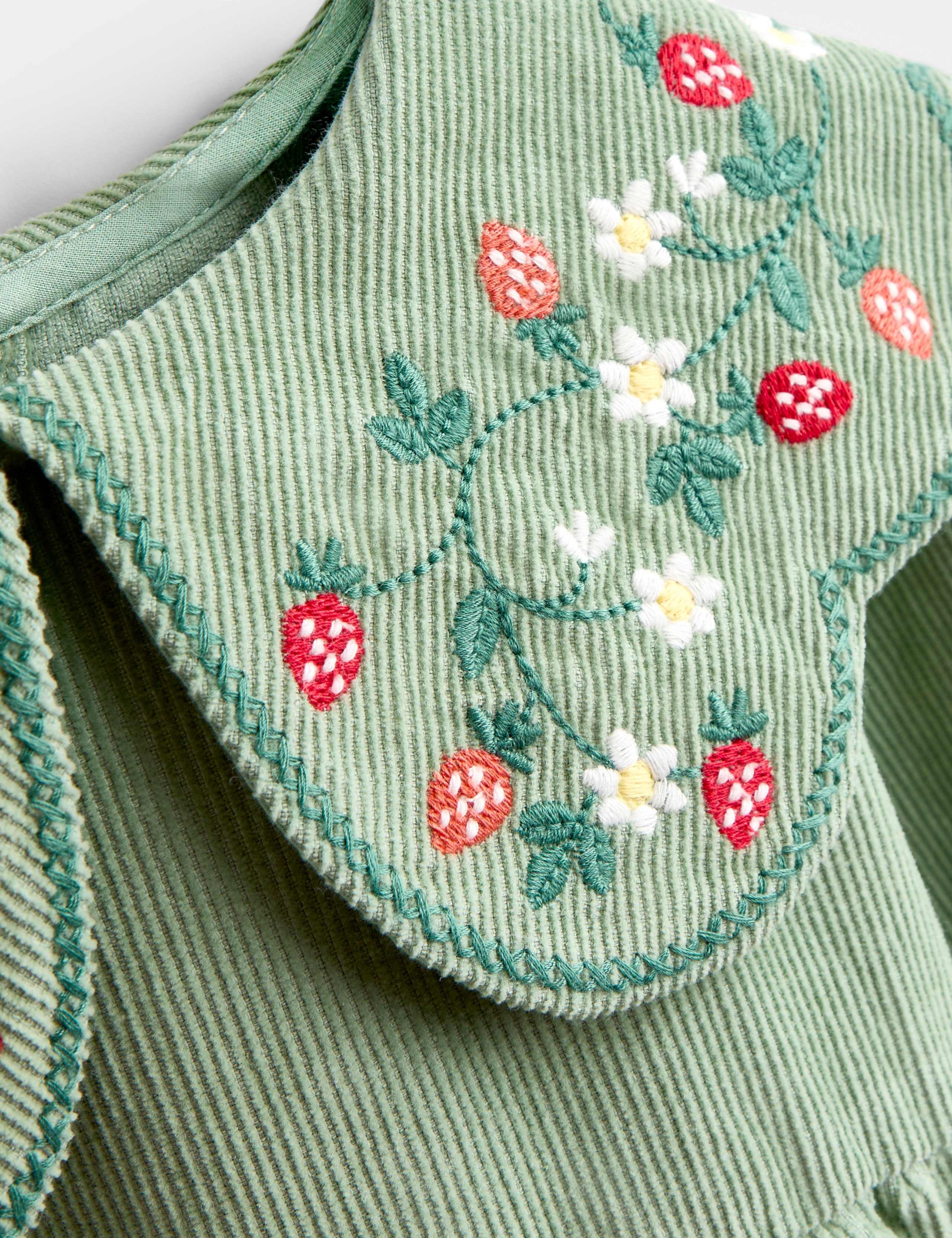Pure Cotton Strawberry Embroidered Dress 4 of 4