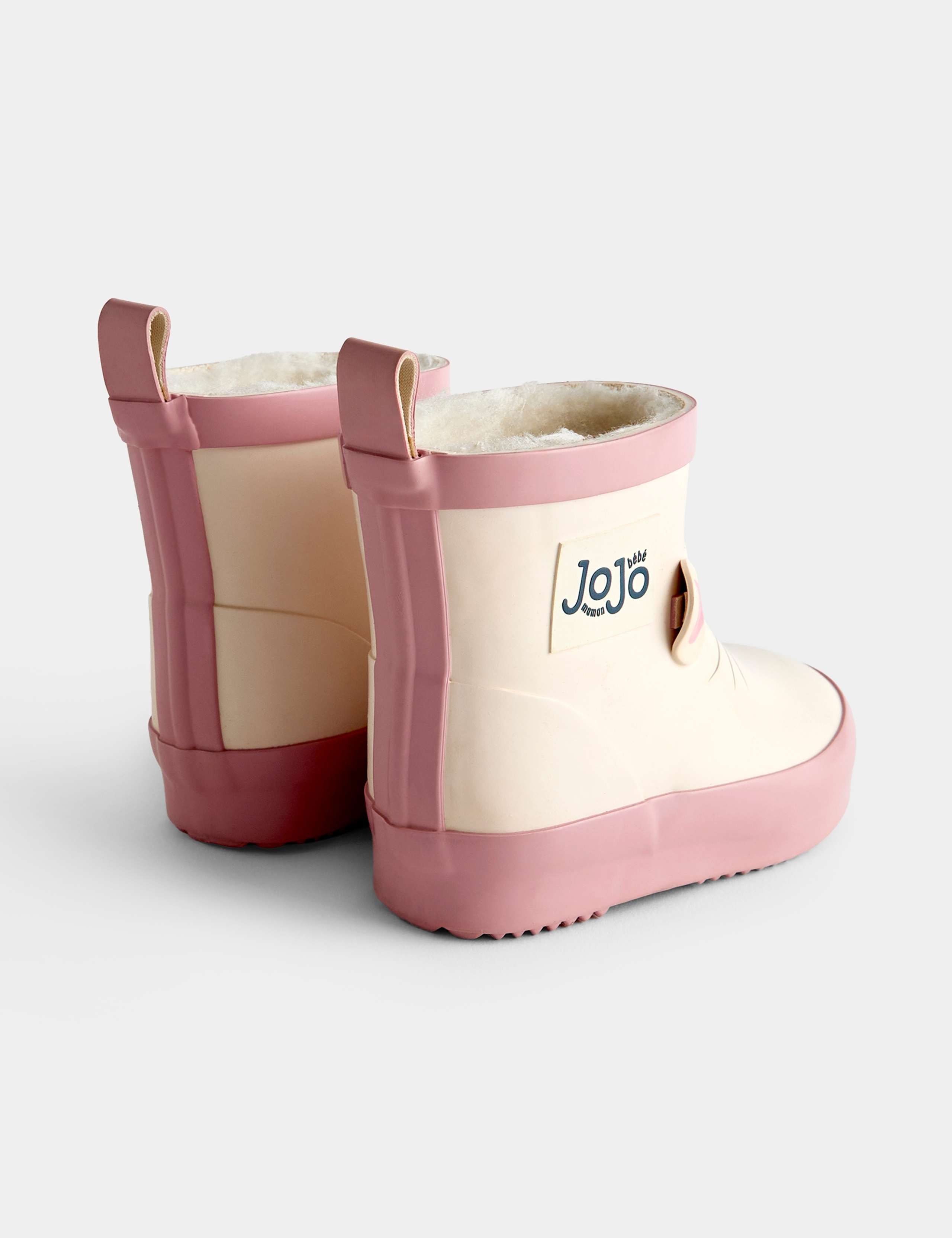 Kids Fleece Lined Mouse Wellies 2 of 4