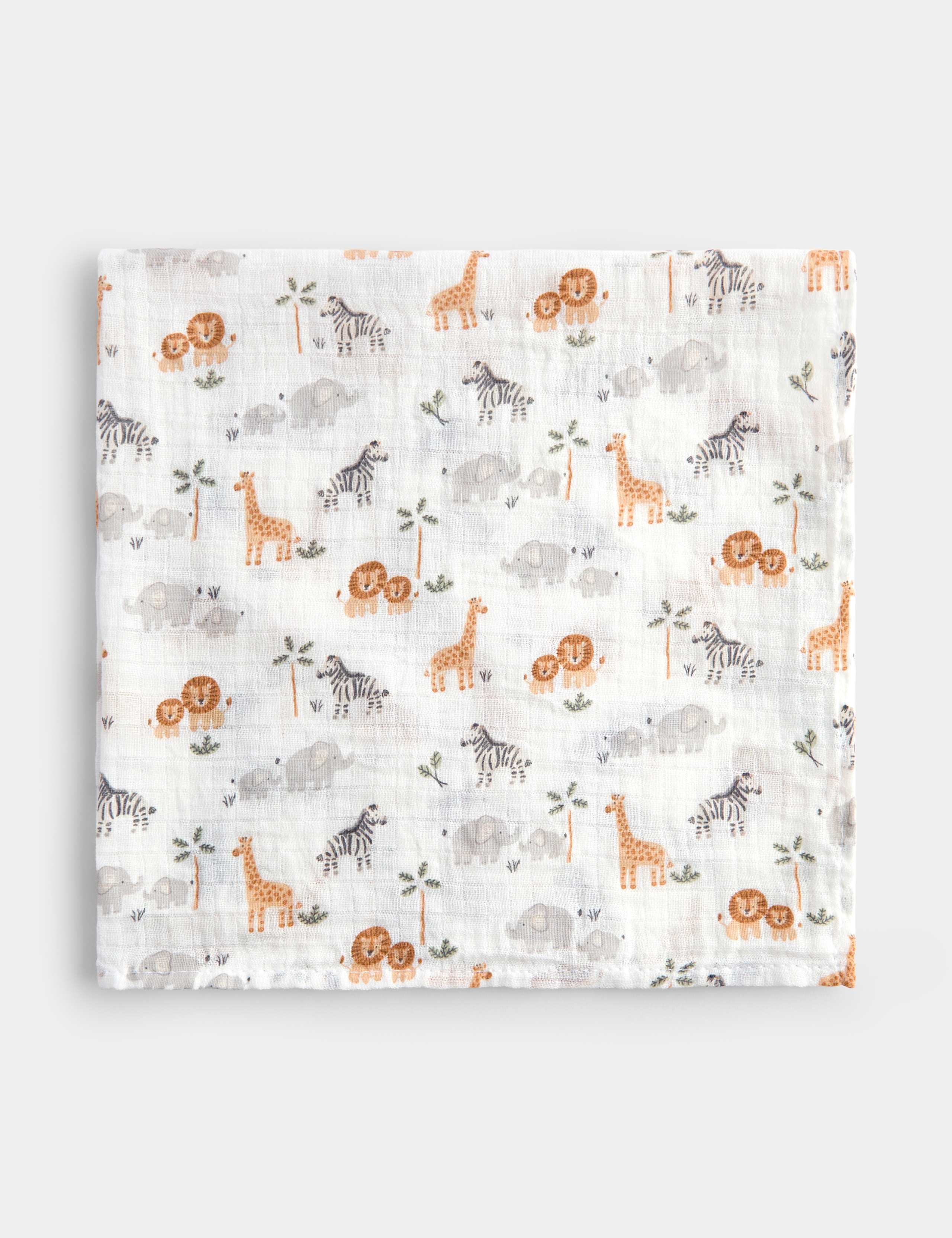 6 Pack Cotton Muslin Squares 2 of 5