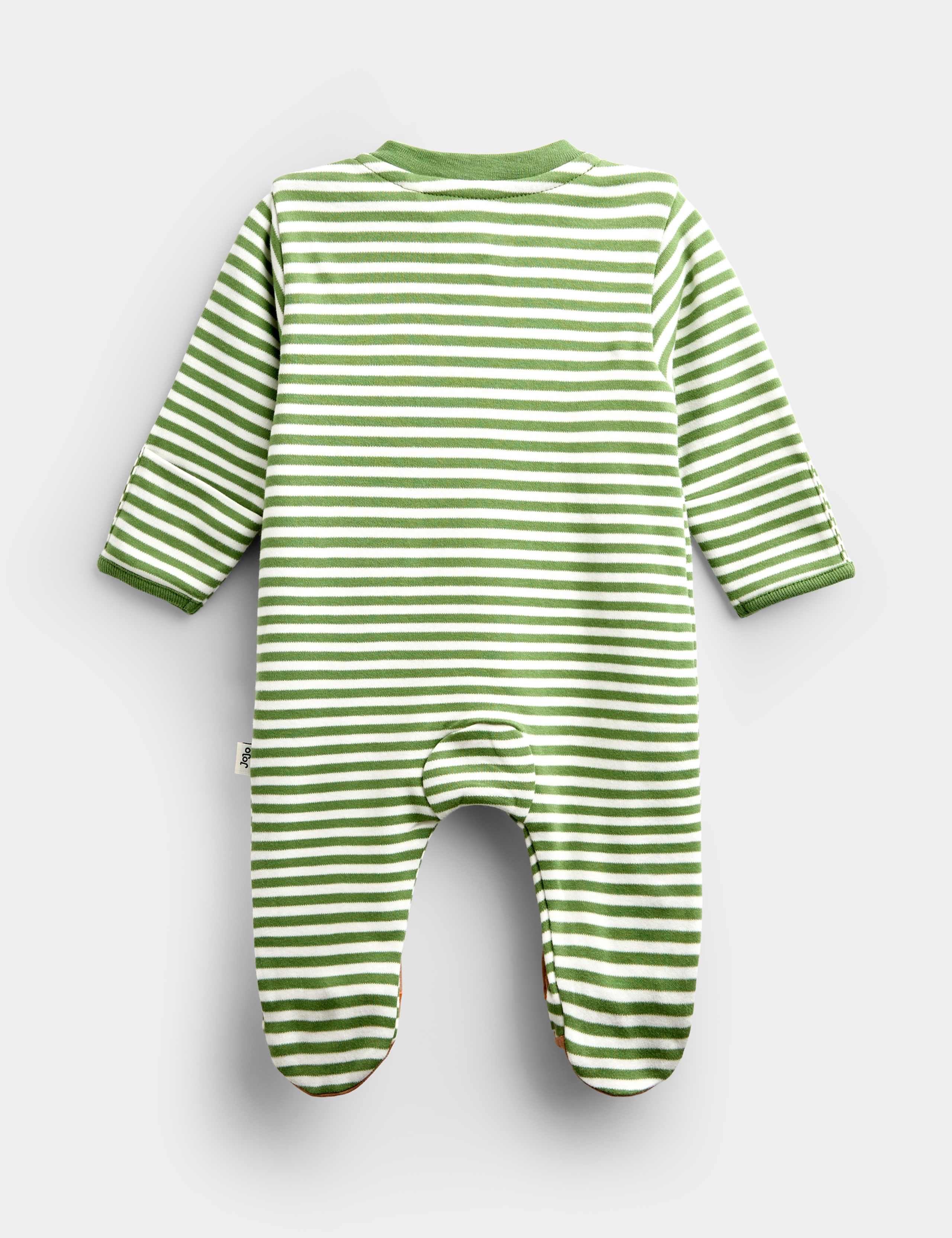 Pure Cotton Highland Cow Zip Up Sleepsuit 2 of 5