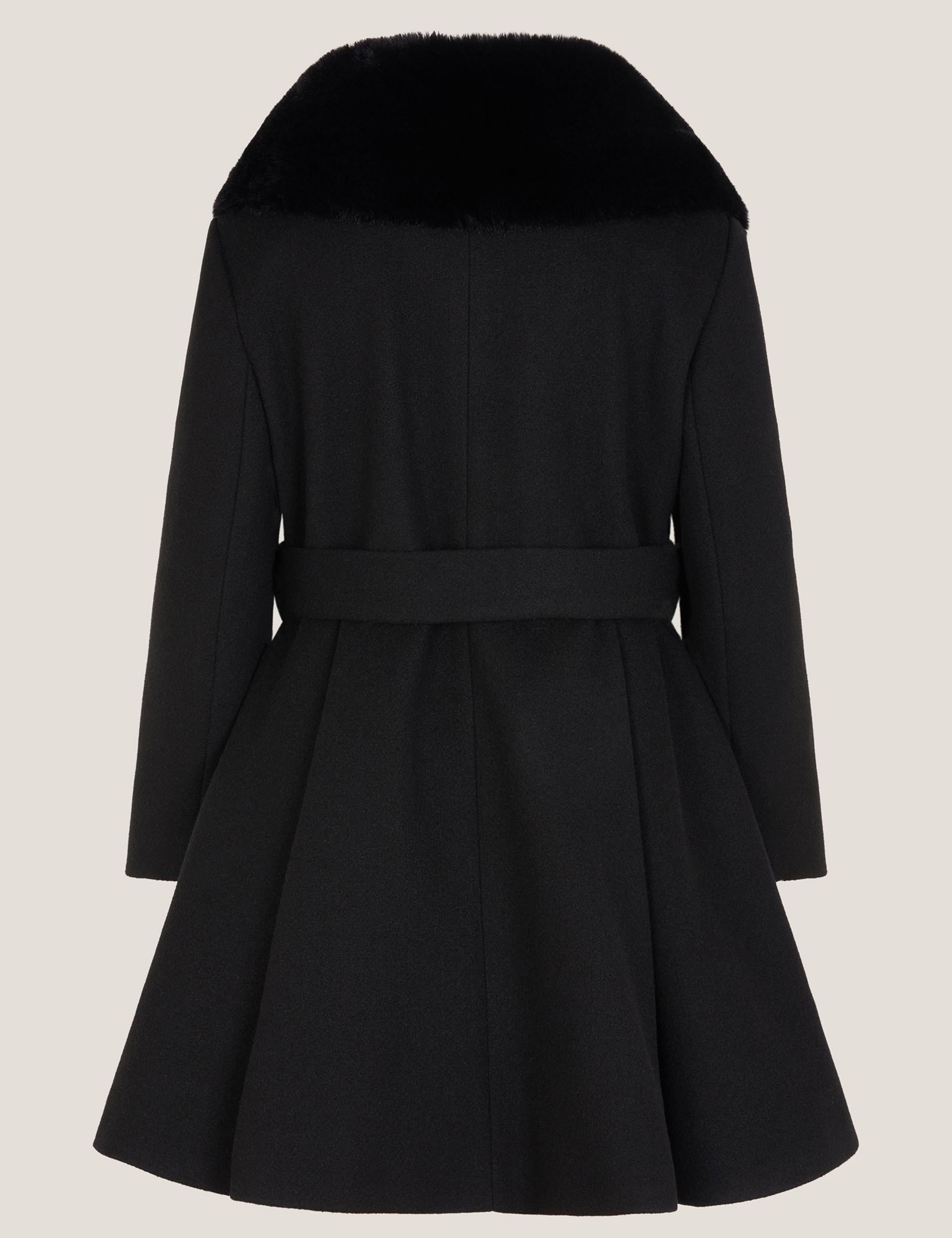 Collared Belted Coat (3-15 Yrs) 2 of 3
