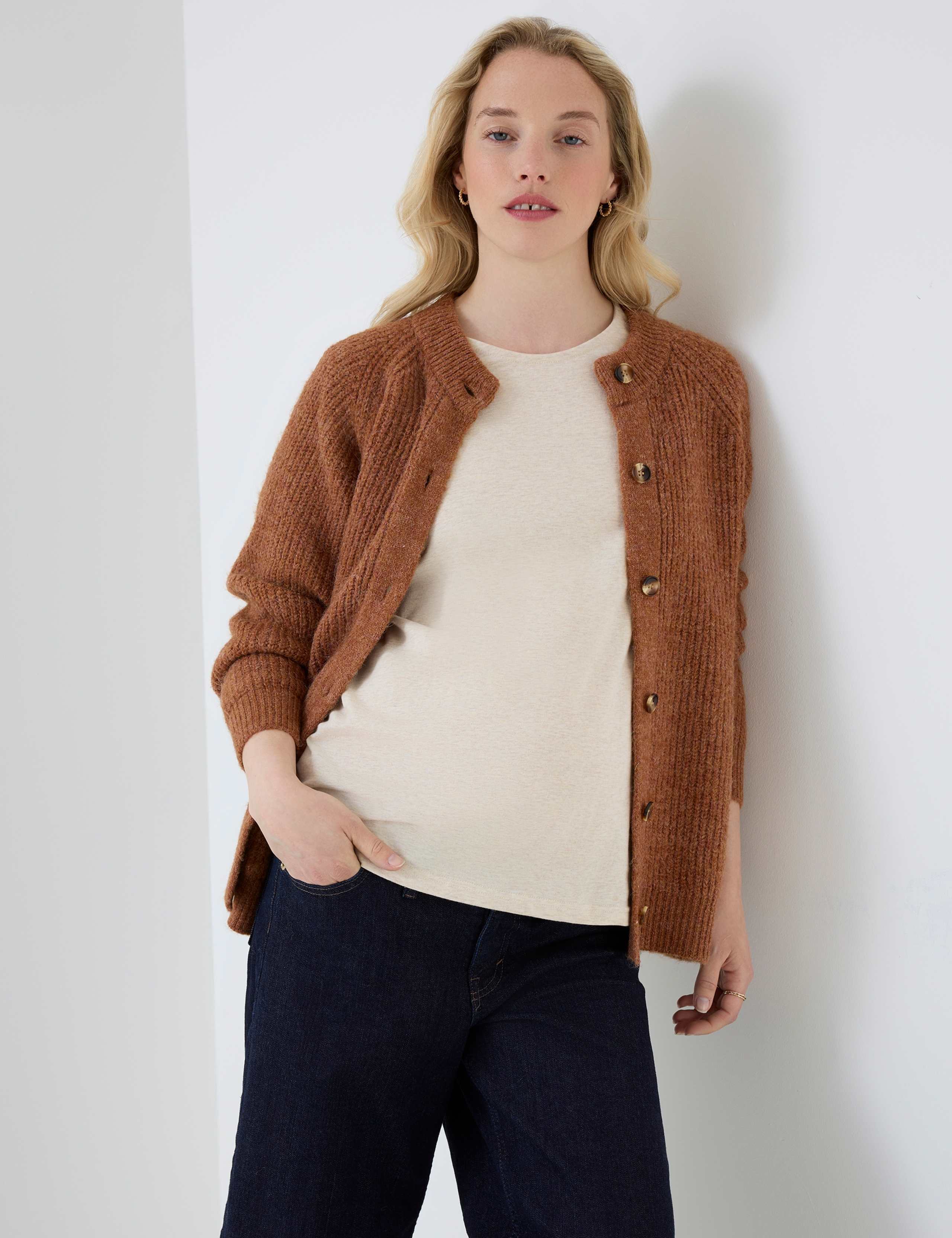 Maternity Long Sleeve Chunky Knit Cardigan 4 of 5