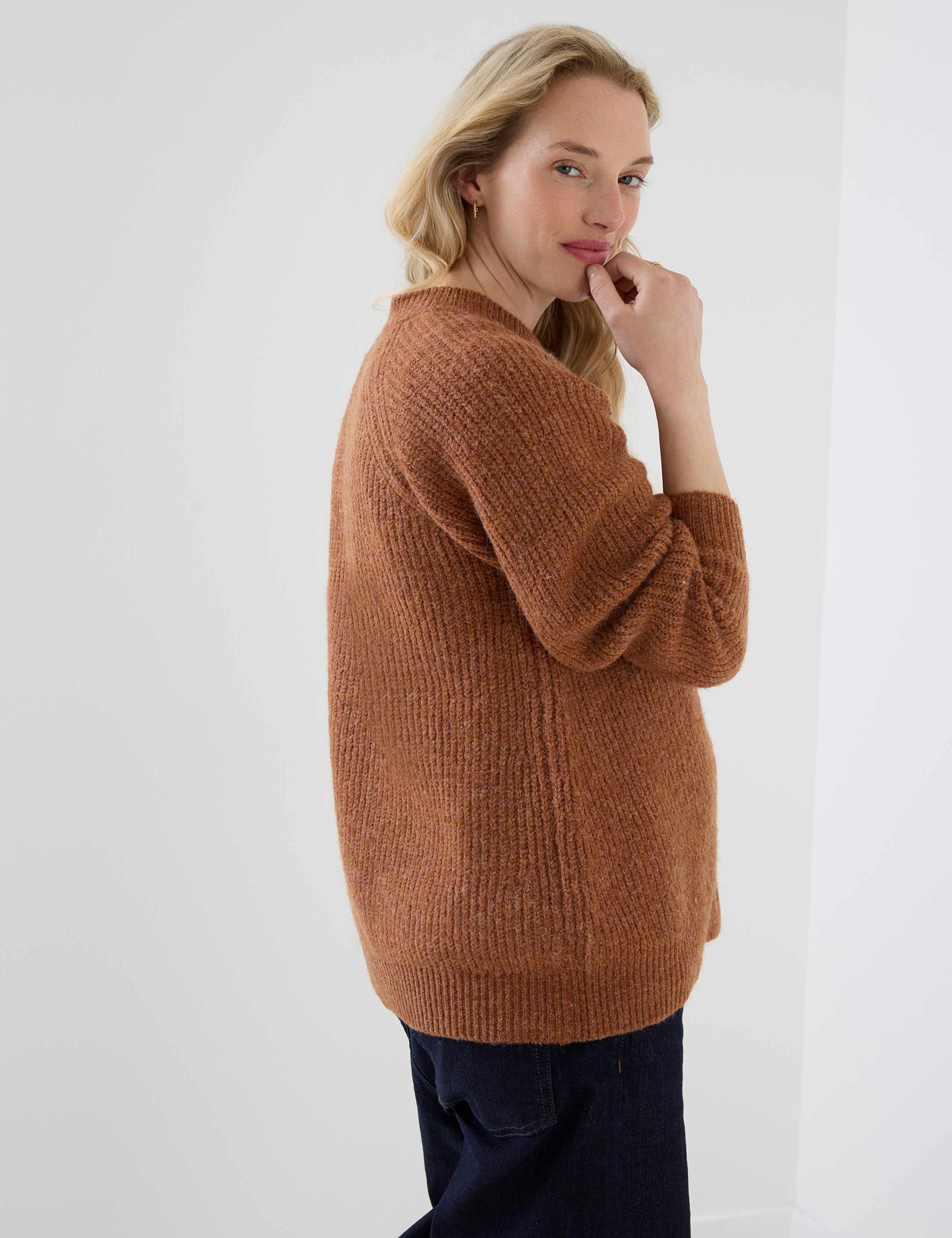 Maternity Long Sleeve Chunky Knit Cardigan 5 of 5