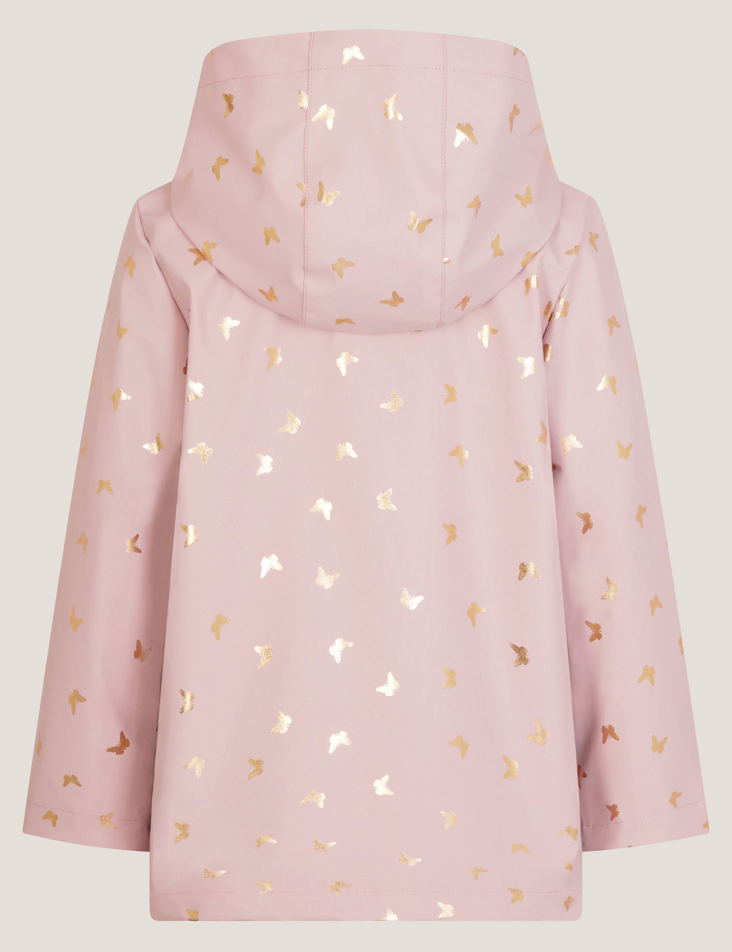 Hooded Foil Butterfly Raincoat (3-13 Yrs) 3 of 4