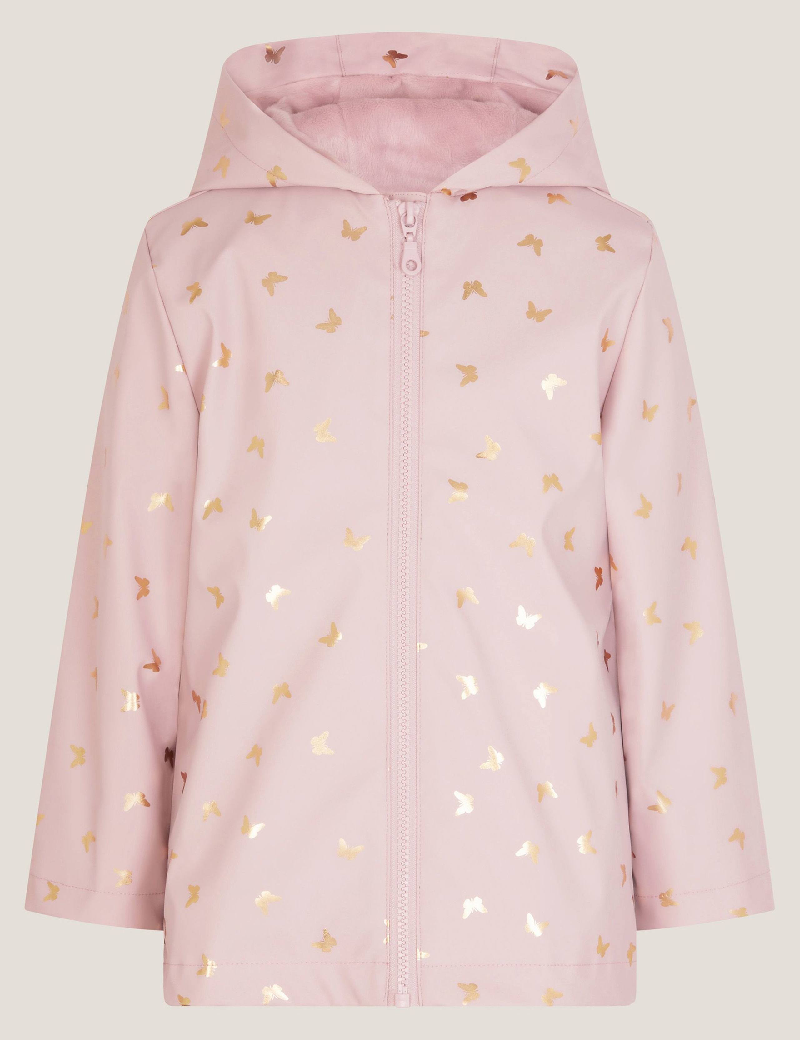 Hooded Foil Butterfly Raincoat (3-13 Yrs) 2 of 4