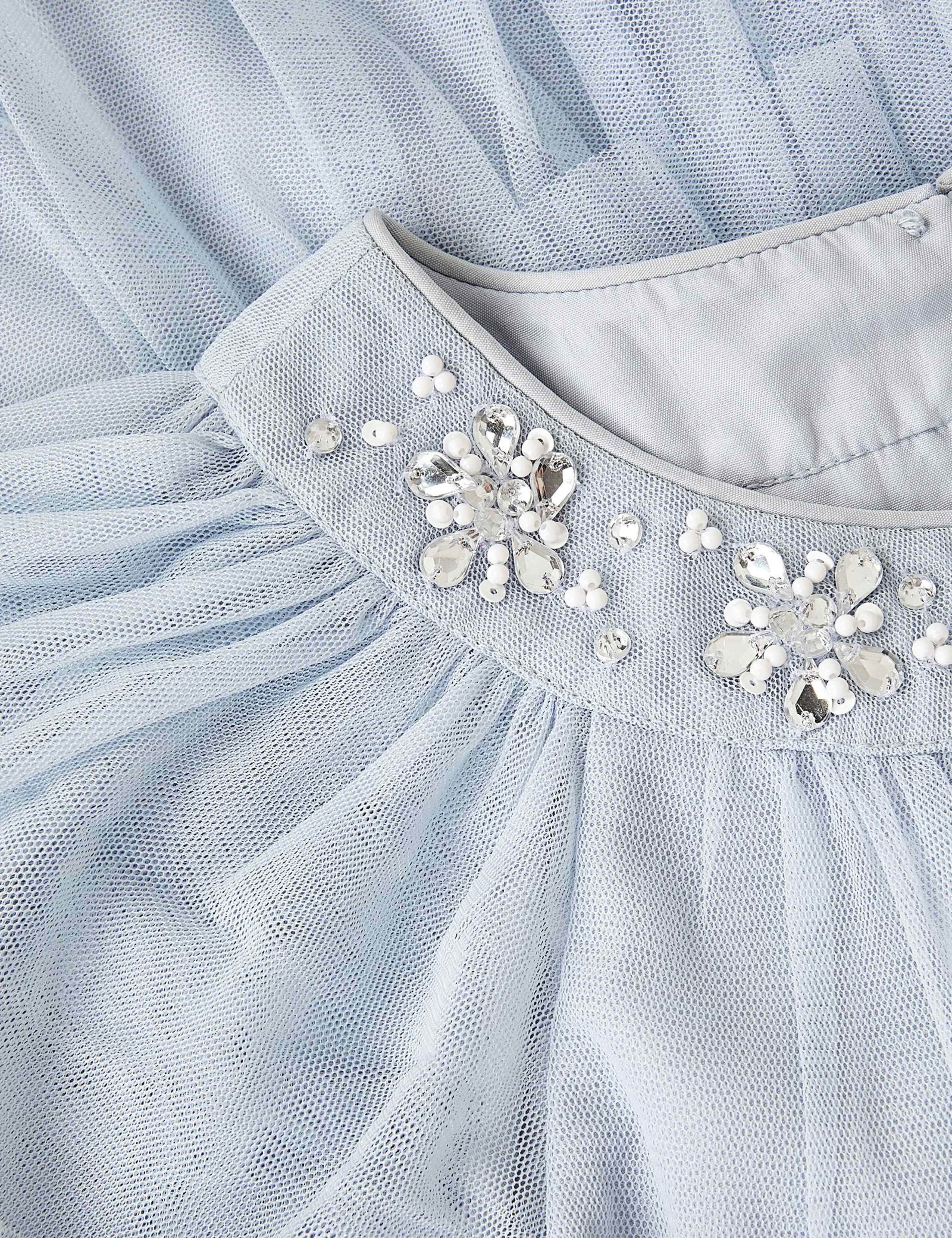 Embellished Tulle Tiered Dress (3-15 Yrs) 4 of 4