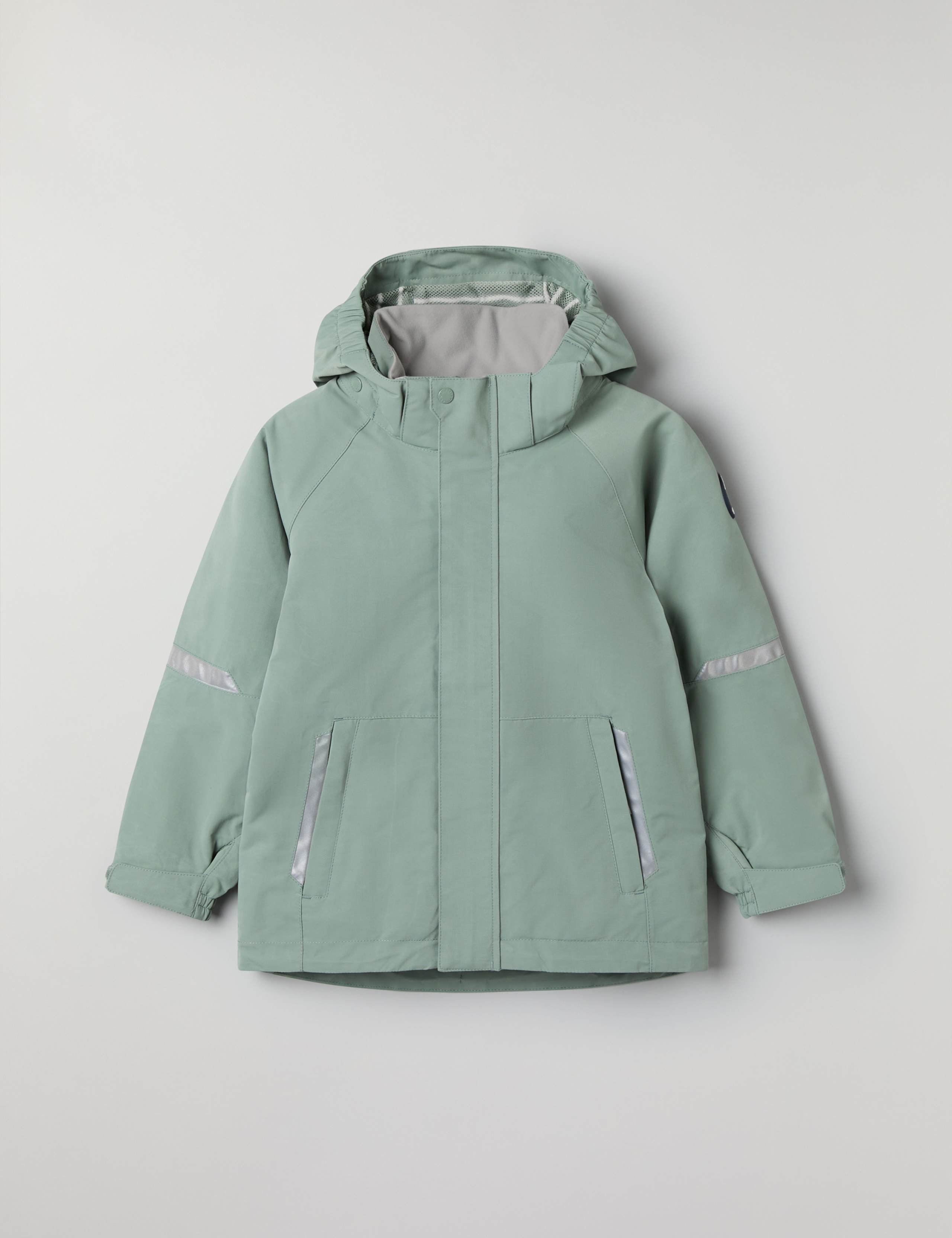 Waterproof Lightweight Hooded Coat (9 Mths - 10 Yrs) 2 of 8