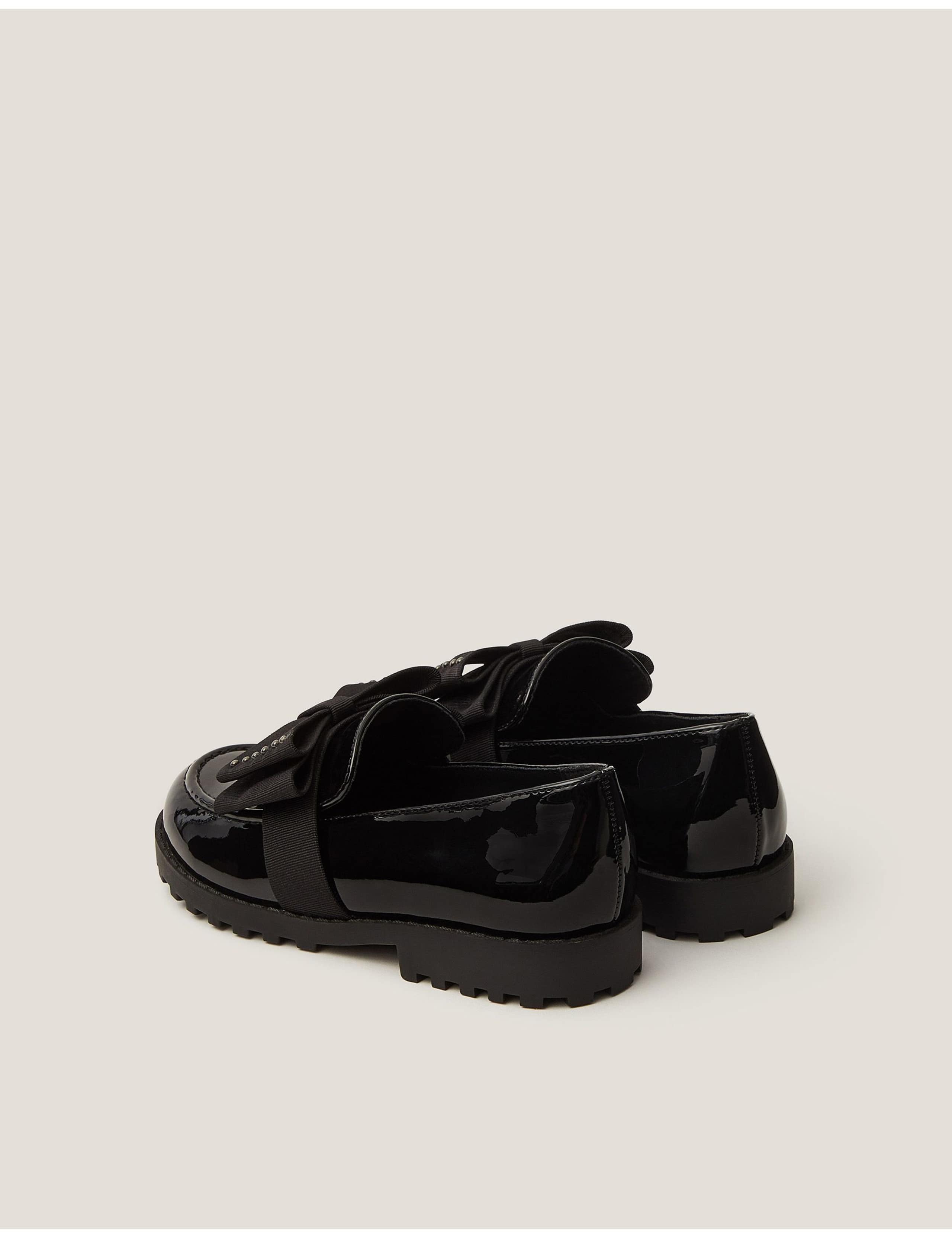 Kids' Patent Bow Loafers (9 Small - 4 Large) 2 of 3