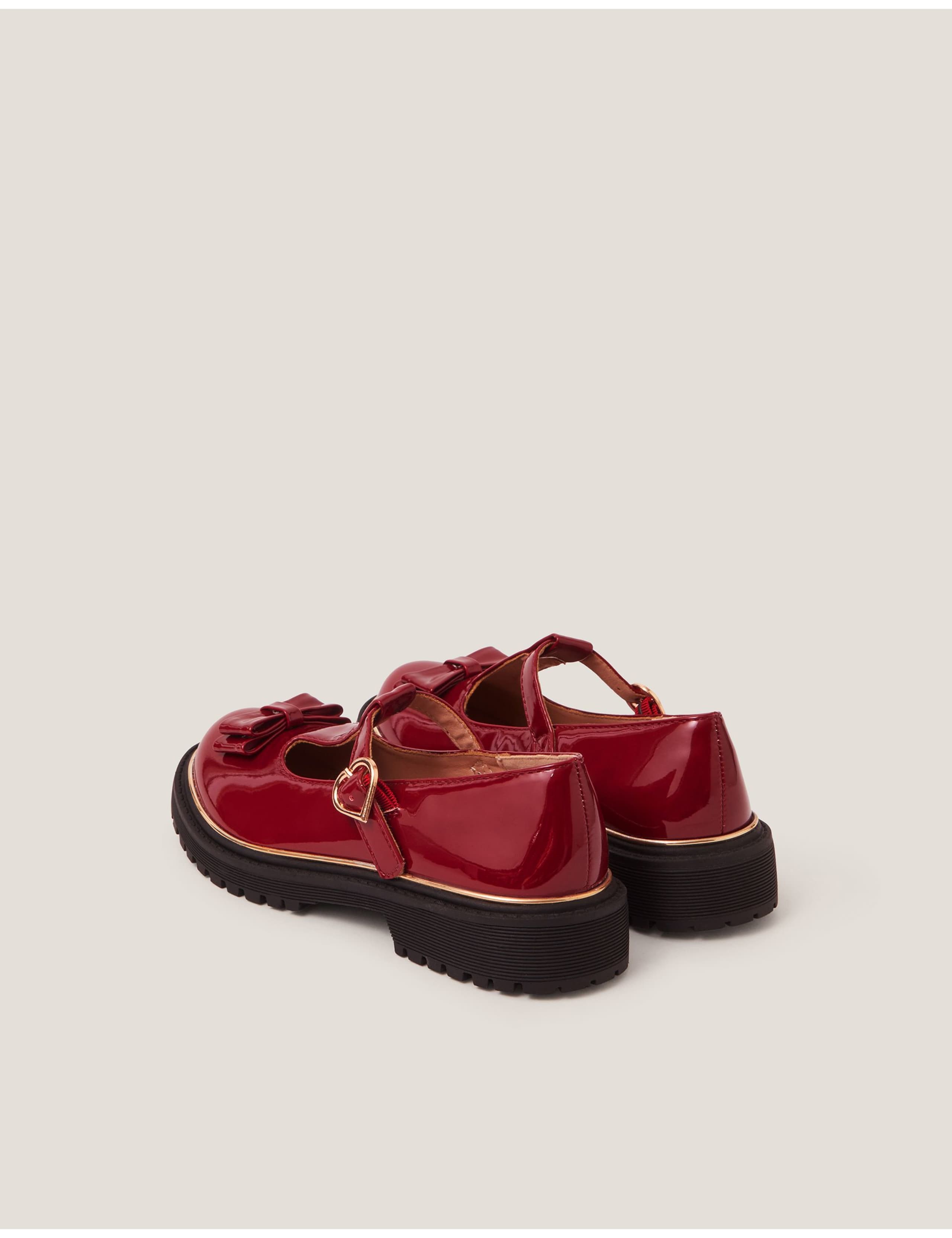 Kids' Patent Leather Bow Mary Jane Shoes (10 Small - 4 Large) 2 of 3
