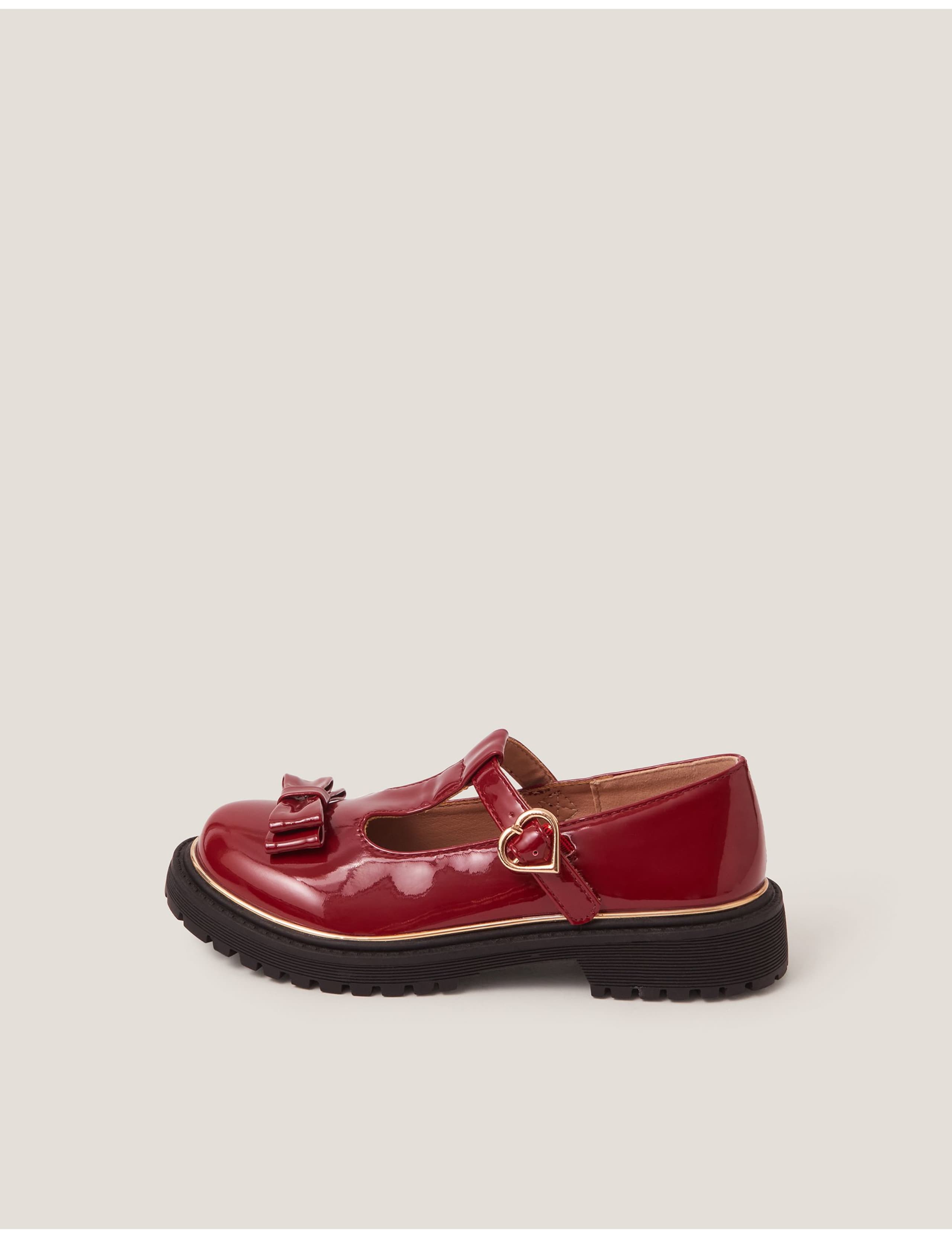 Kids' Patent Leather Bow Mary Jane Shoes (10 Small - 4 Large) 3 of 3