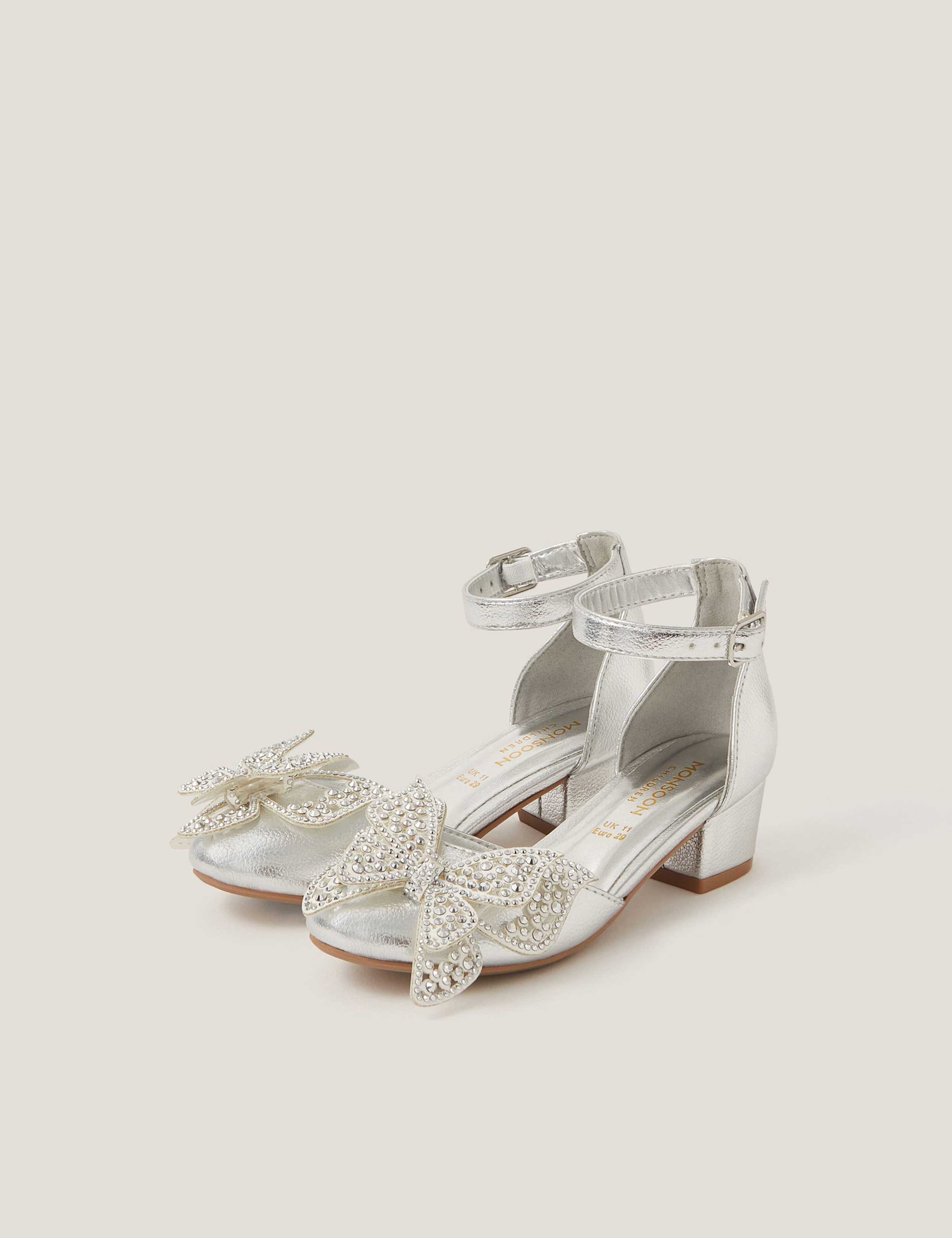 Kids' Sparkle Butterfly Sandals (7 Small - 4 Large) 2 of 3