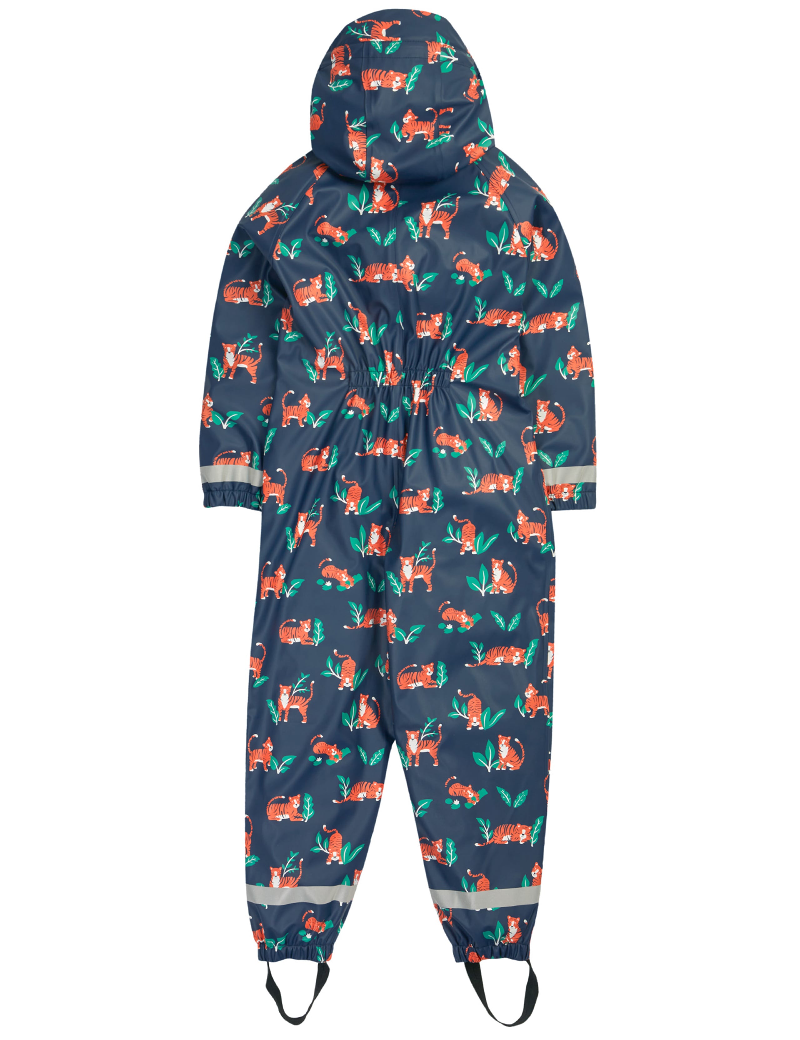 Tiger Print Hooded Puddlesuit (6 Mths - 6 Yrs) 4 of 7