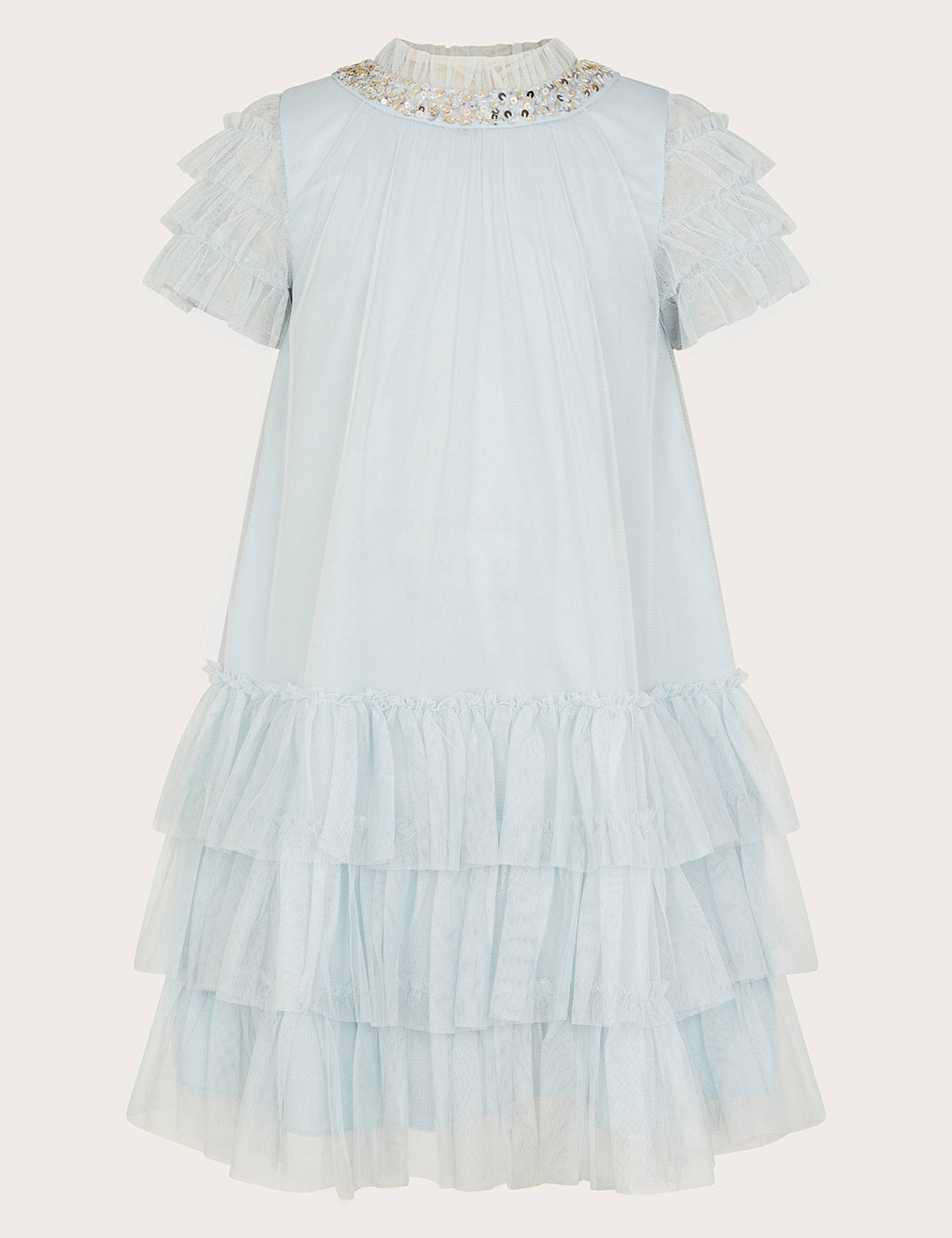 Tulle Tiered Dress (3-15 Yrs) 1 of 3