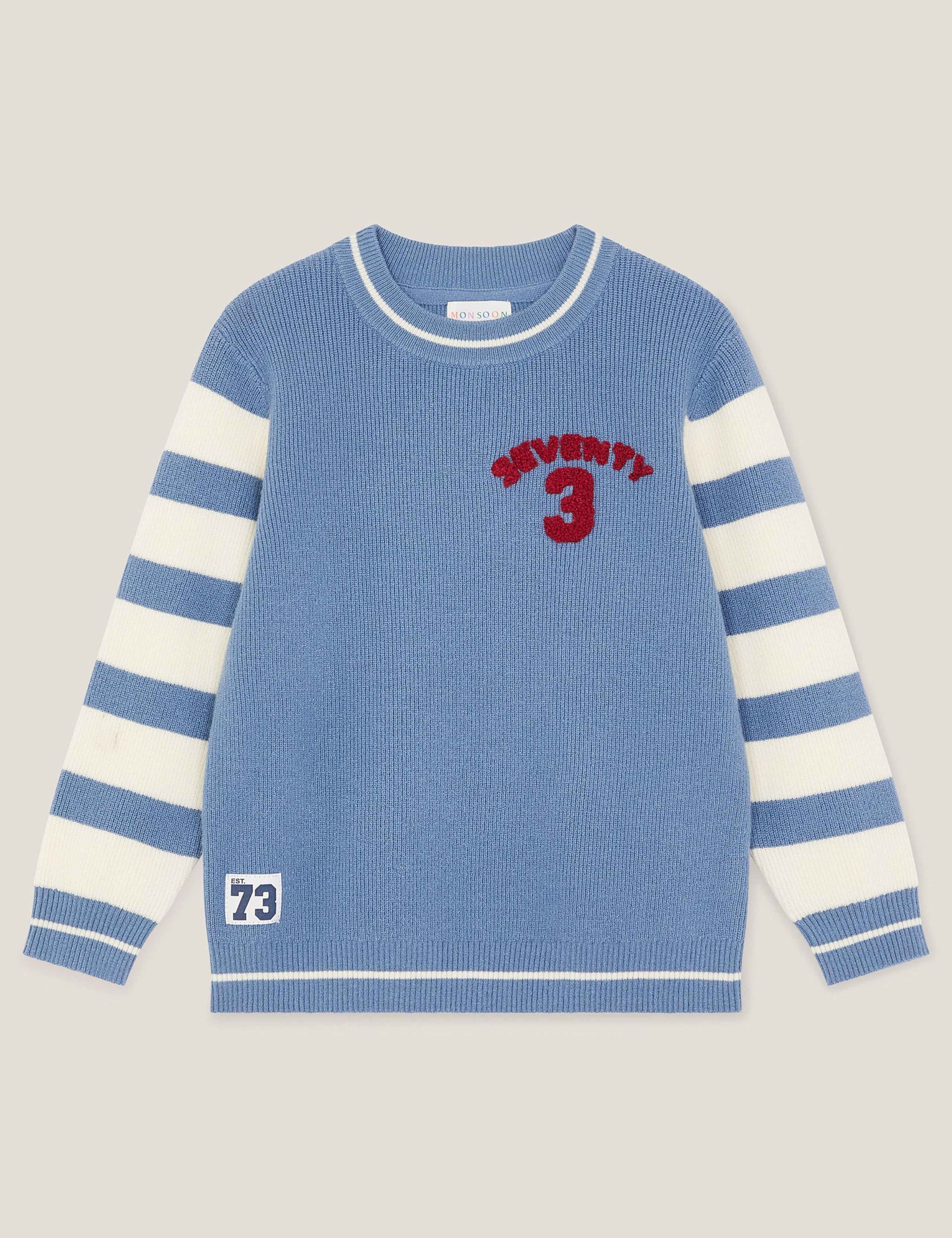 Crew Neck Jumper (2-13 Yrs) 1 of 4