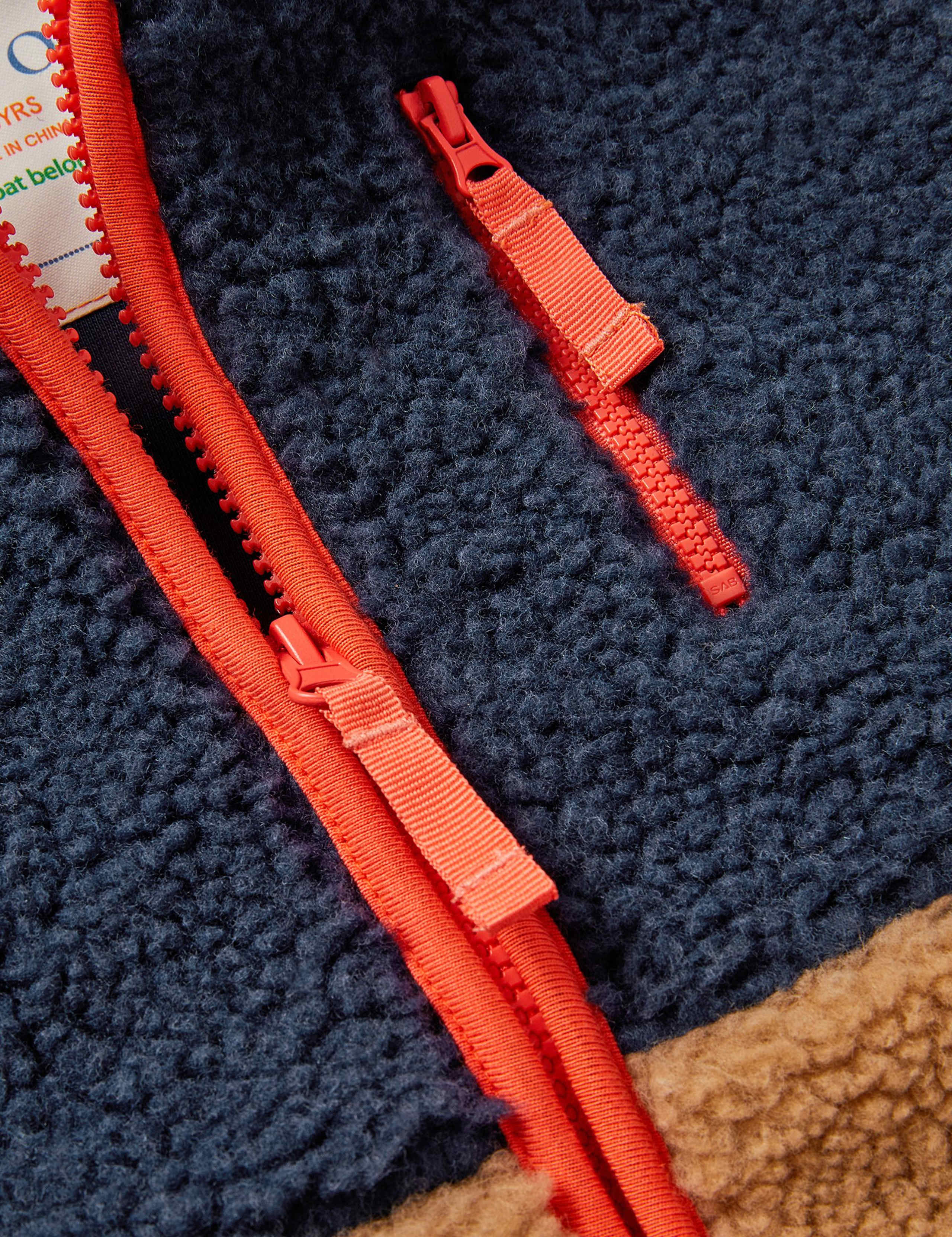 Borg Colour Block Gilet (2-13 Yrs) 3 of 3