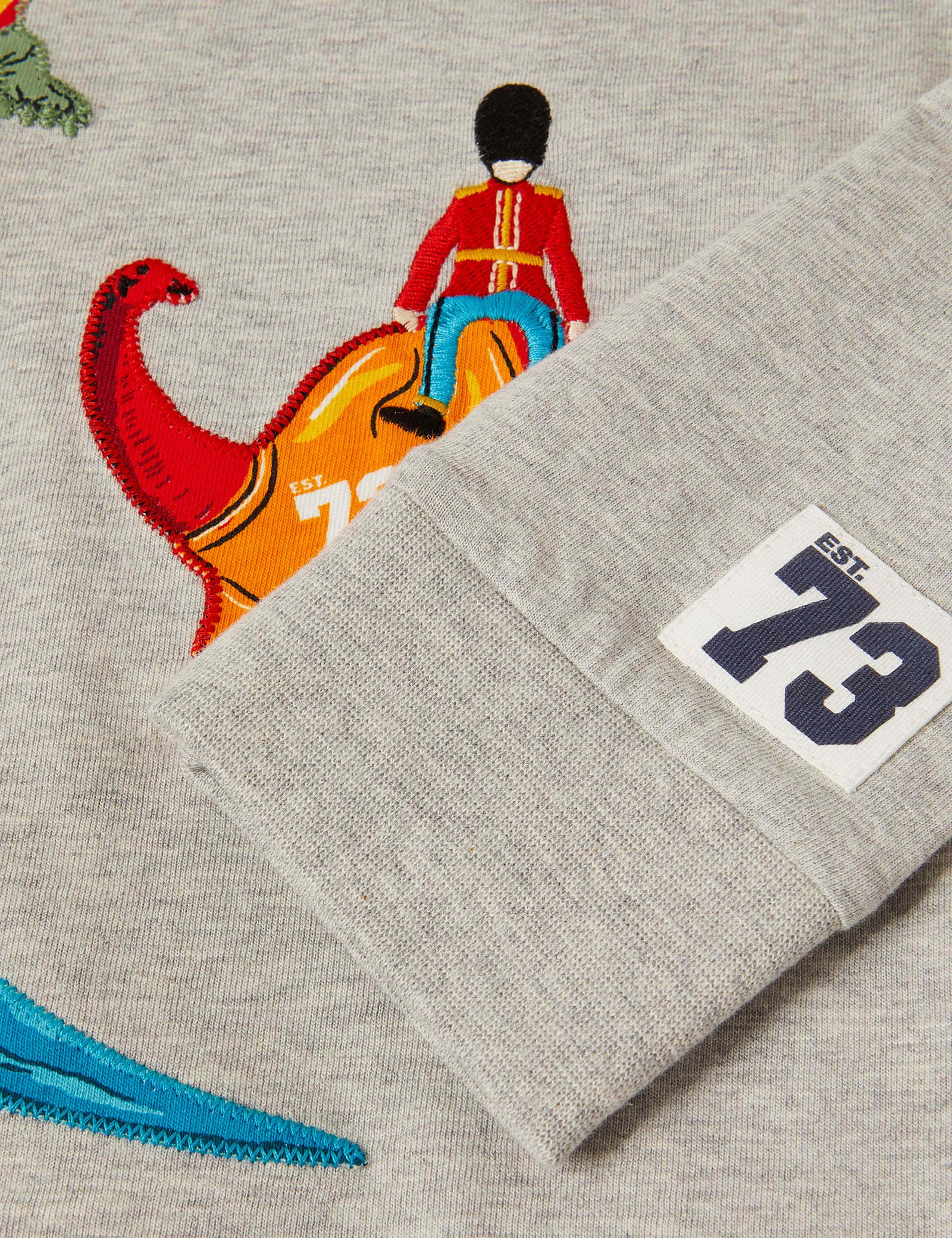 Pure Cotton Dinosaur T-Shirt (3-13 Yrs) 2 of 3