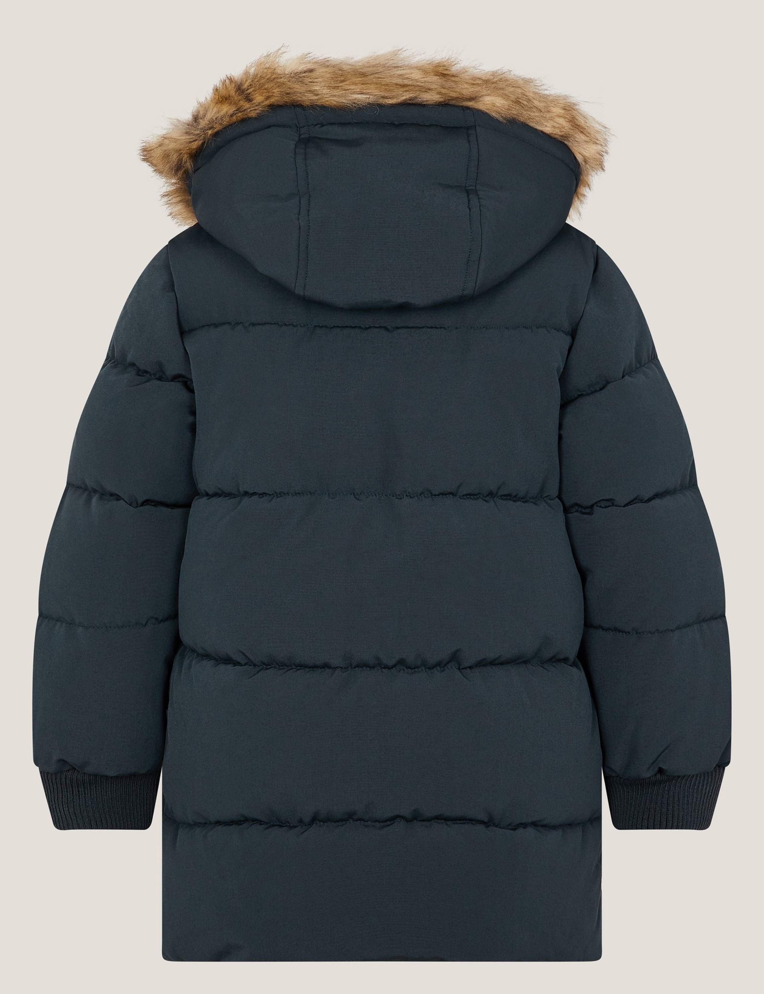 Padded Hooded Puffer Jacket (3-13 Yrs) 4 of 4