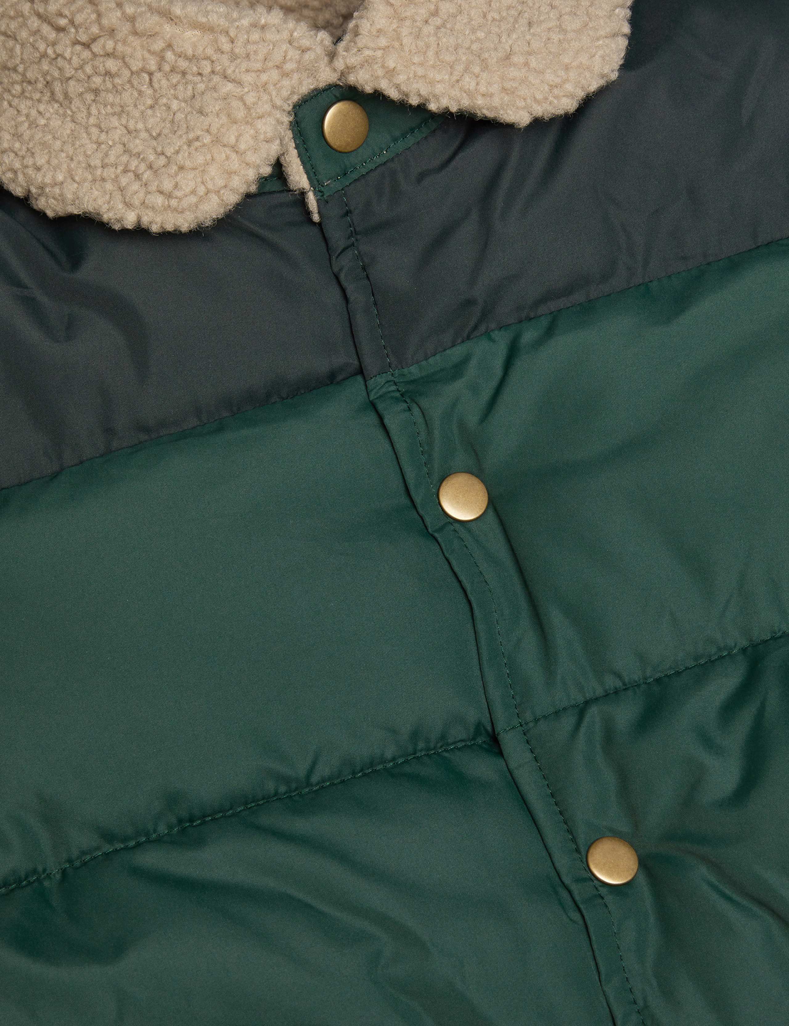BORG COLLAR QUILTED JACKET 3 of 3