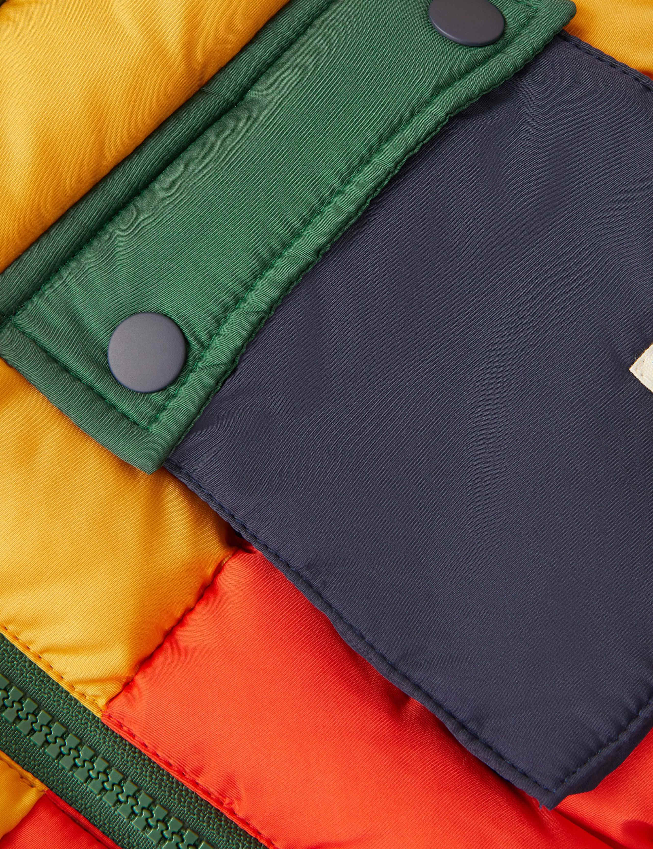 Hooded Colour Block Puffer Jacket (3-13 Yrs) 4 of 4