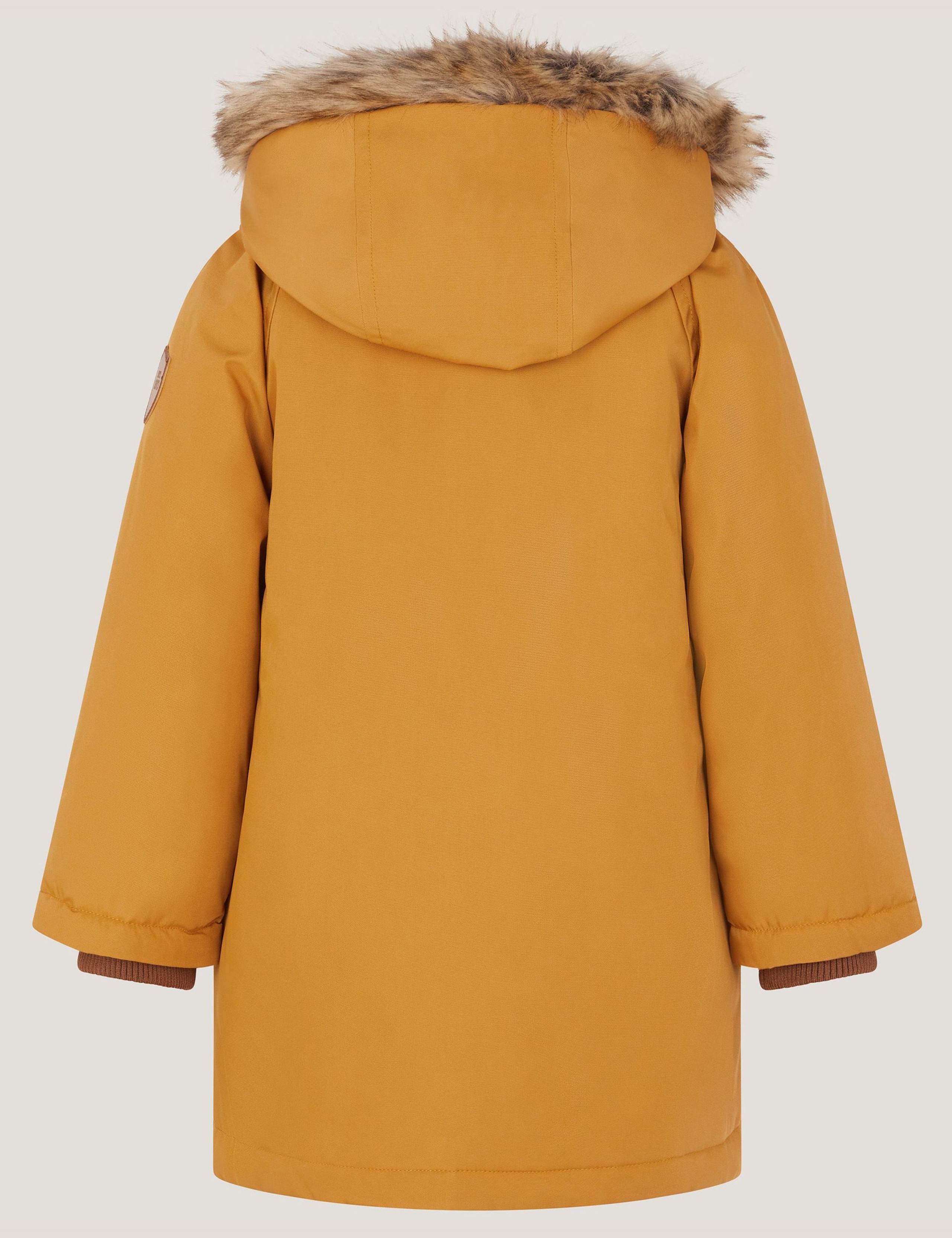 Borg Lined Hooded Parka (18 Mths-13 Yrs) 2 of 4