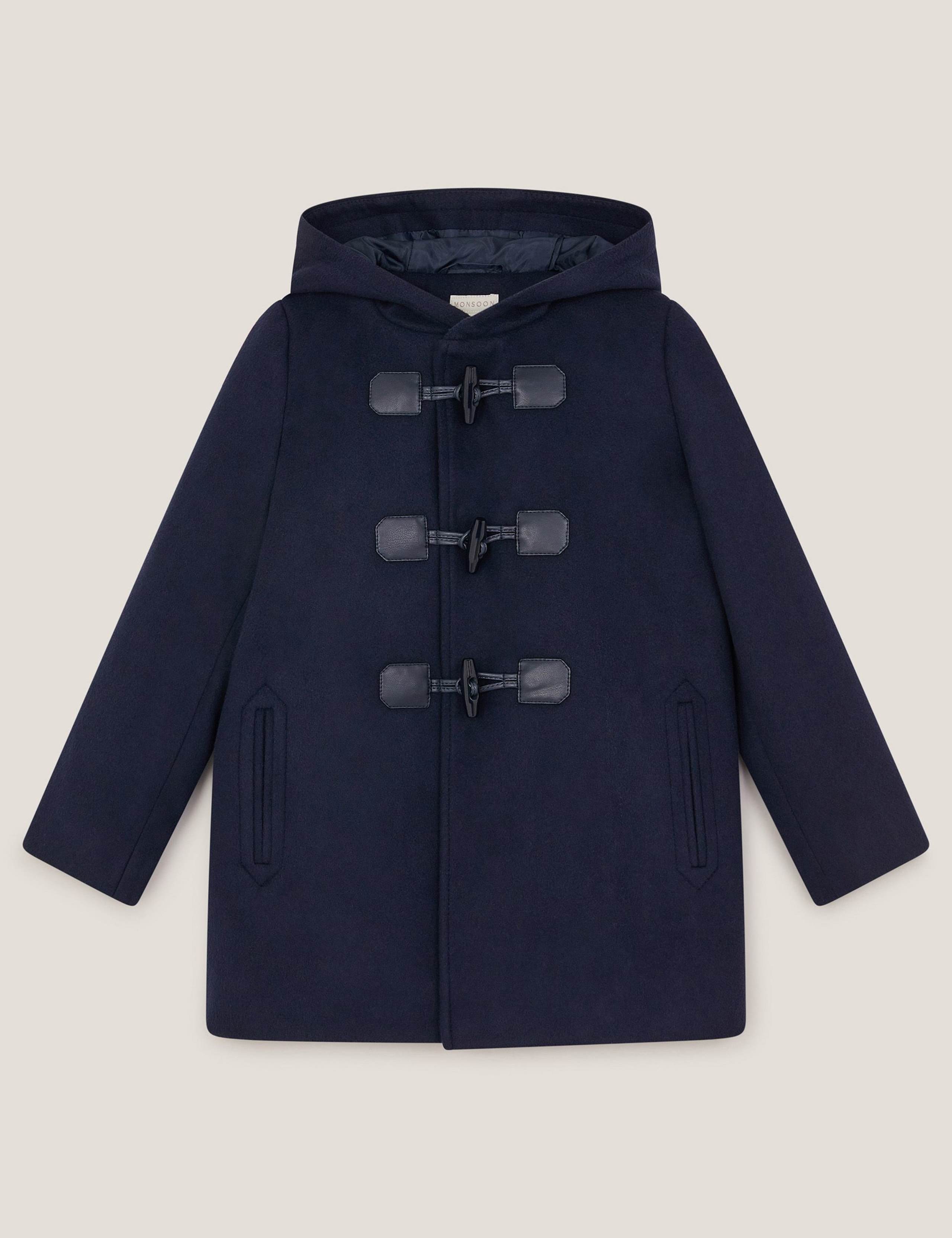 Hooded Duffle Coat (1-13 Yrs) 1 of 3