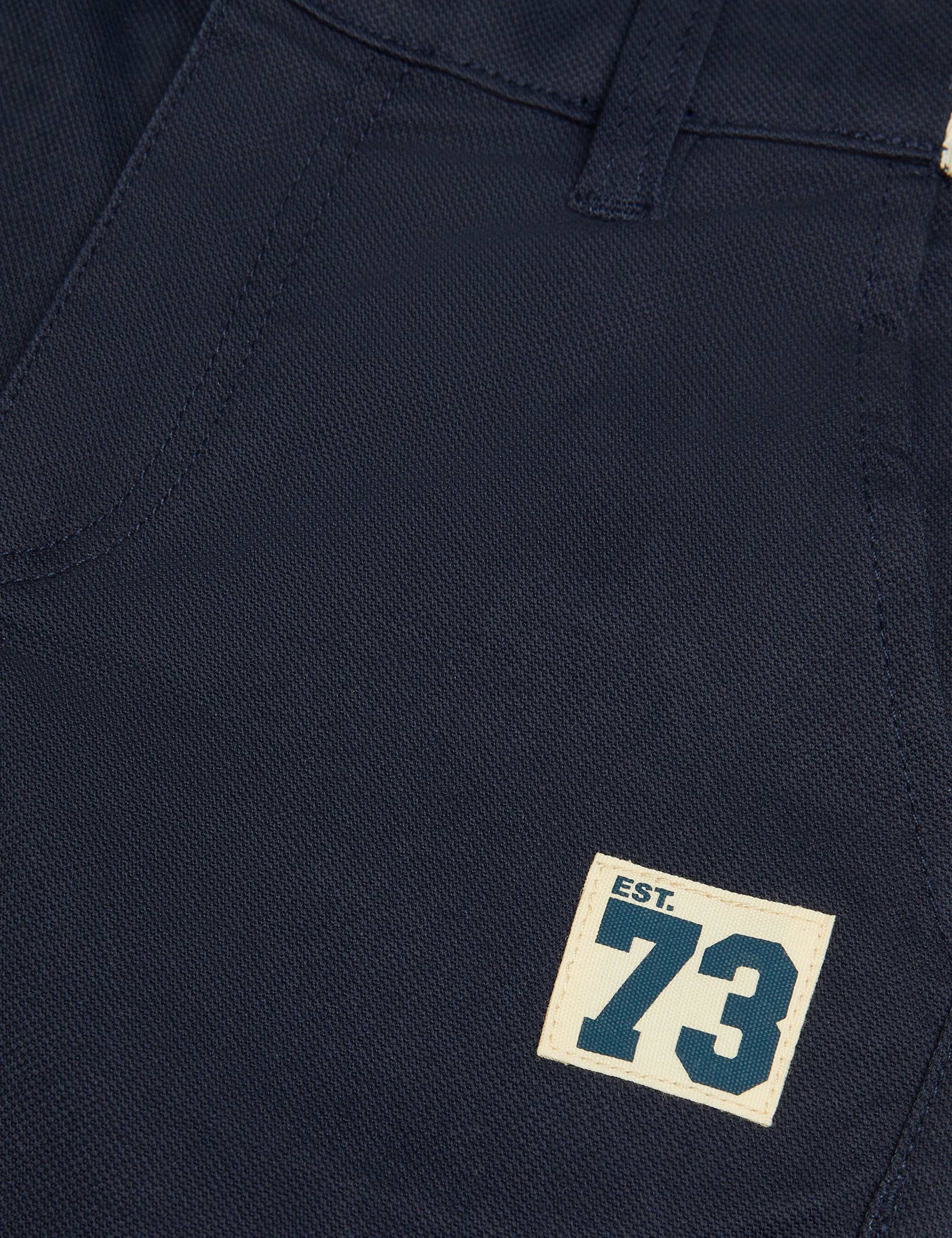 Cotton Rich Stripe Trim Trousers (2-13 Yrs) 4 of 4