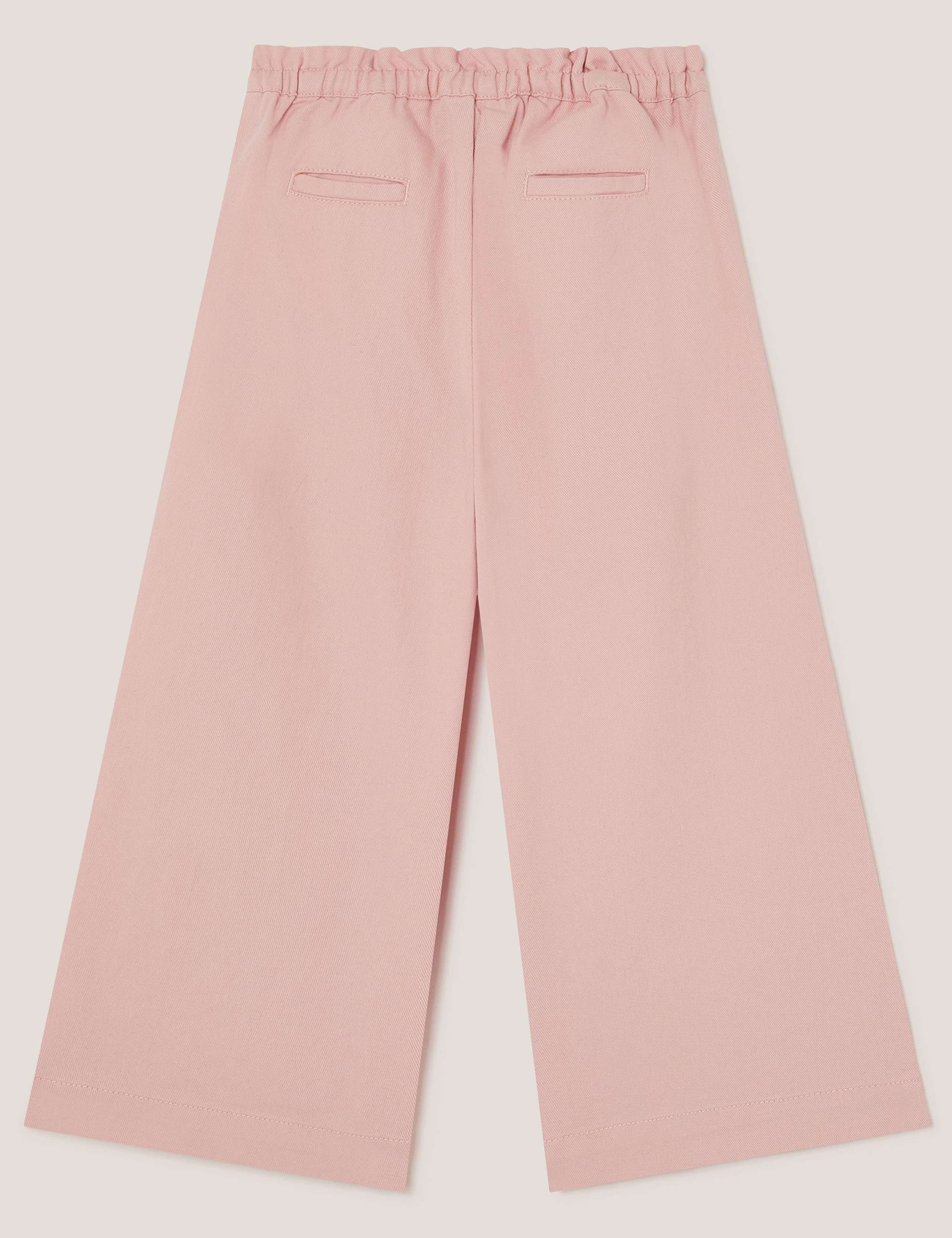 Pure Cotton Crochet Pocket Twill Trousers (3-13 Yrs) 3 of 4