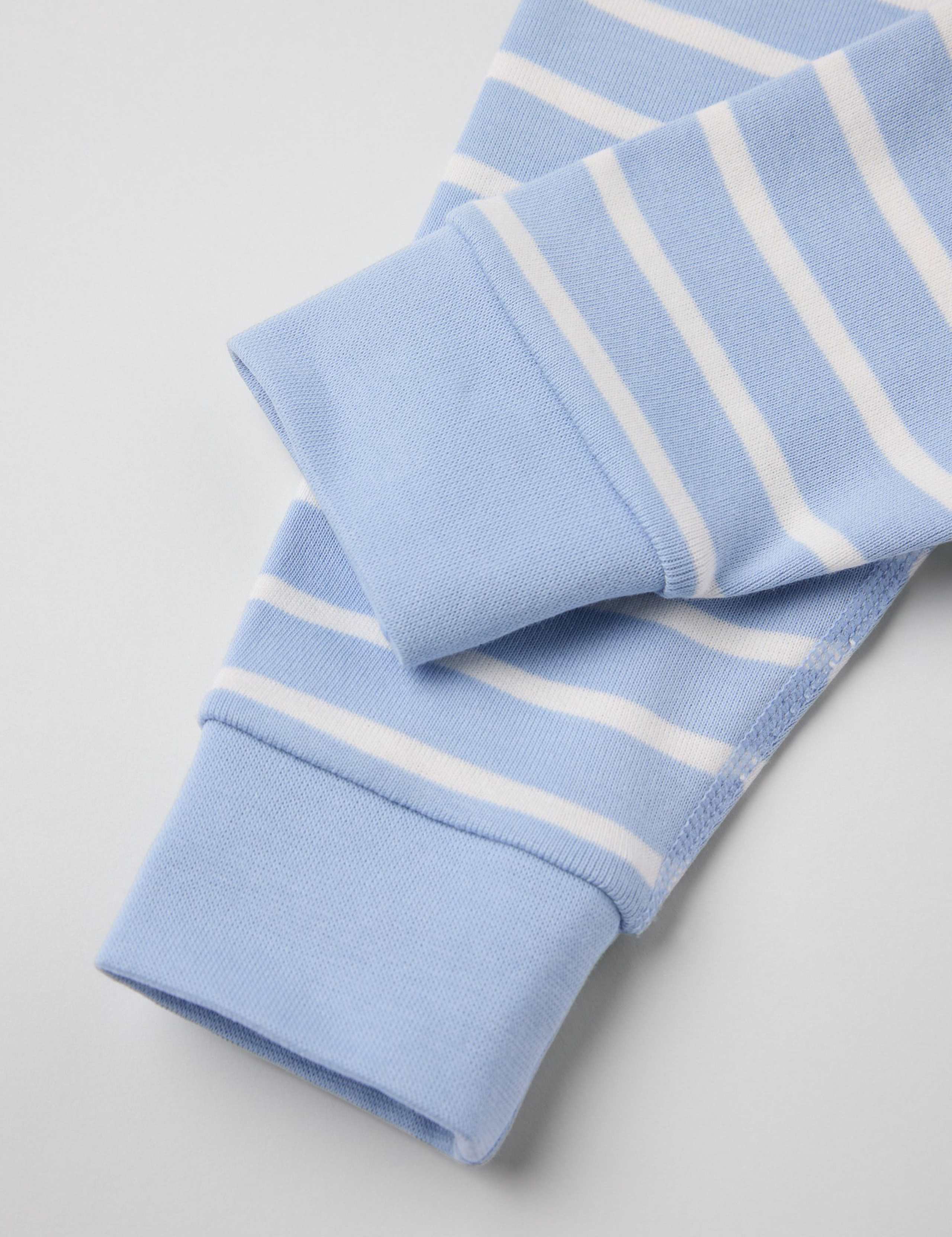 Pure Cotton Striped Leggings (1Mth-2 Yrs) 4 of 4