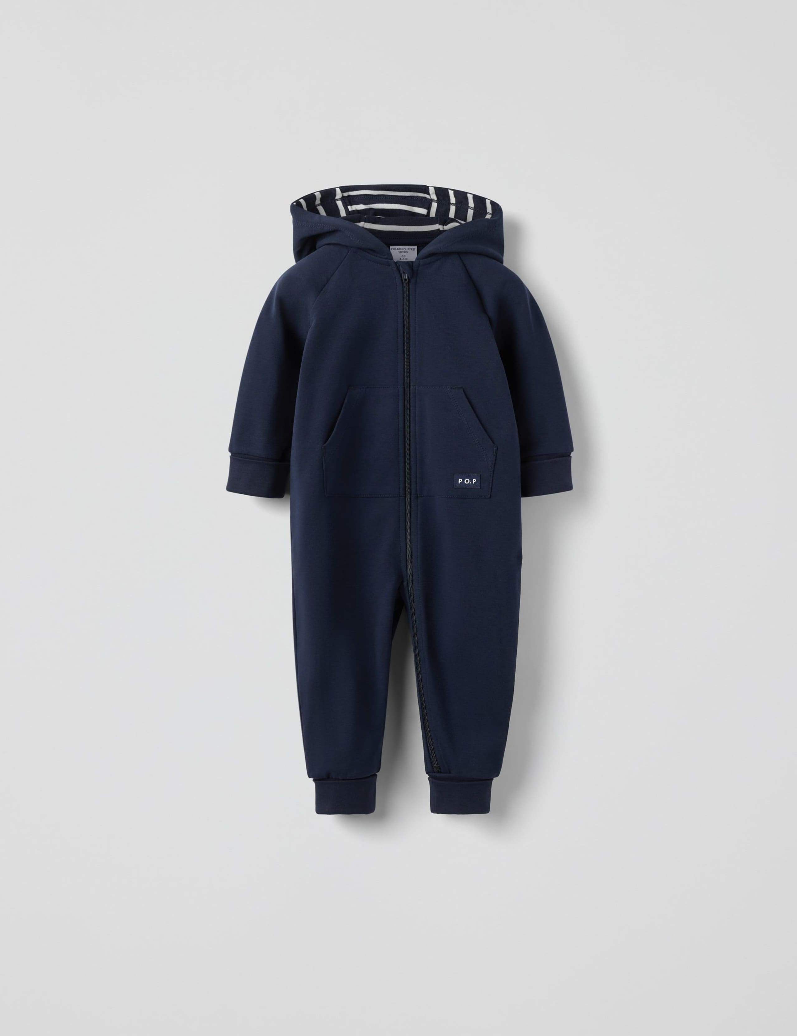 Cotton Rich Hooded All in One (0-18 Mths) 1 of 5