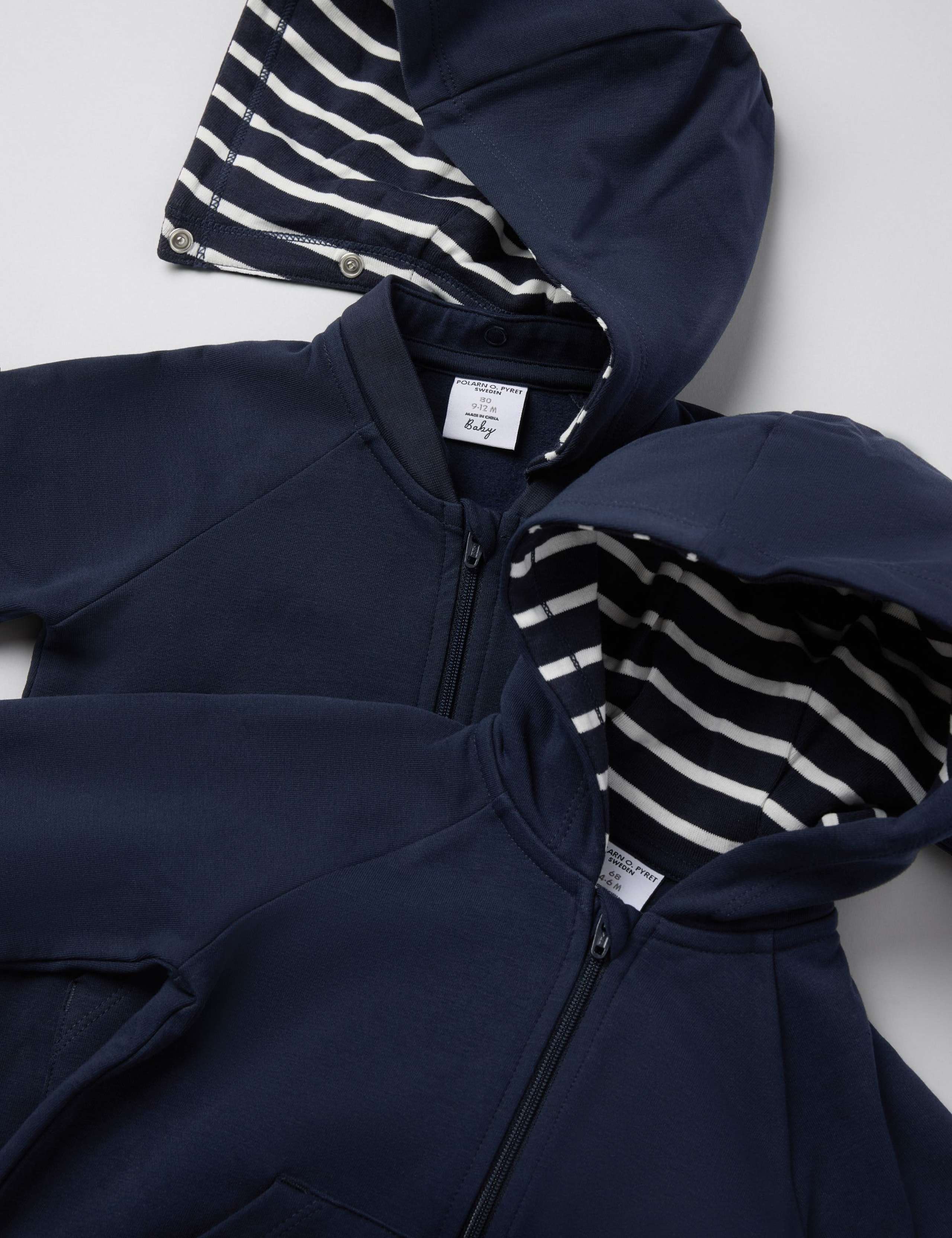 Cotton Rich Hooded All in One (0-18 Mths) 4 of 5