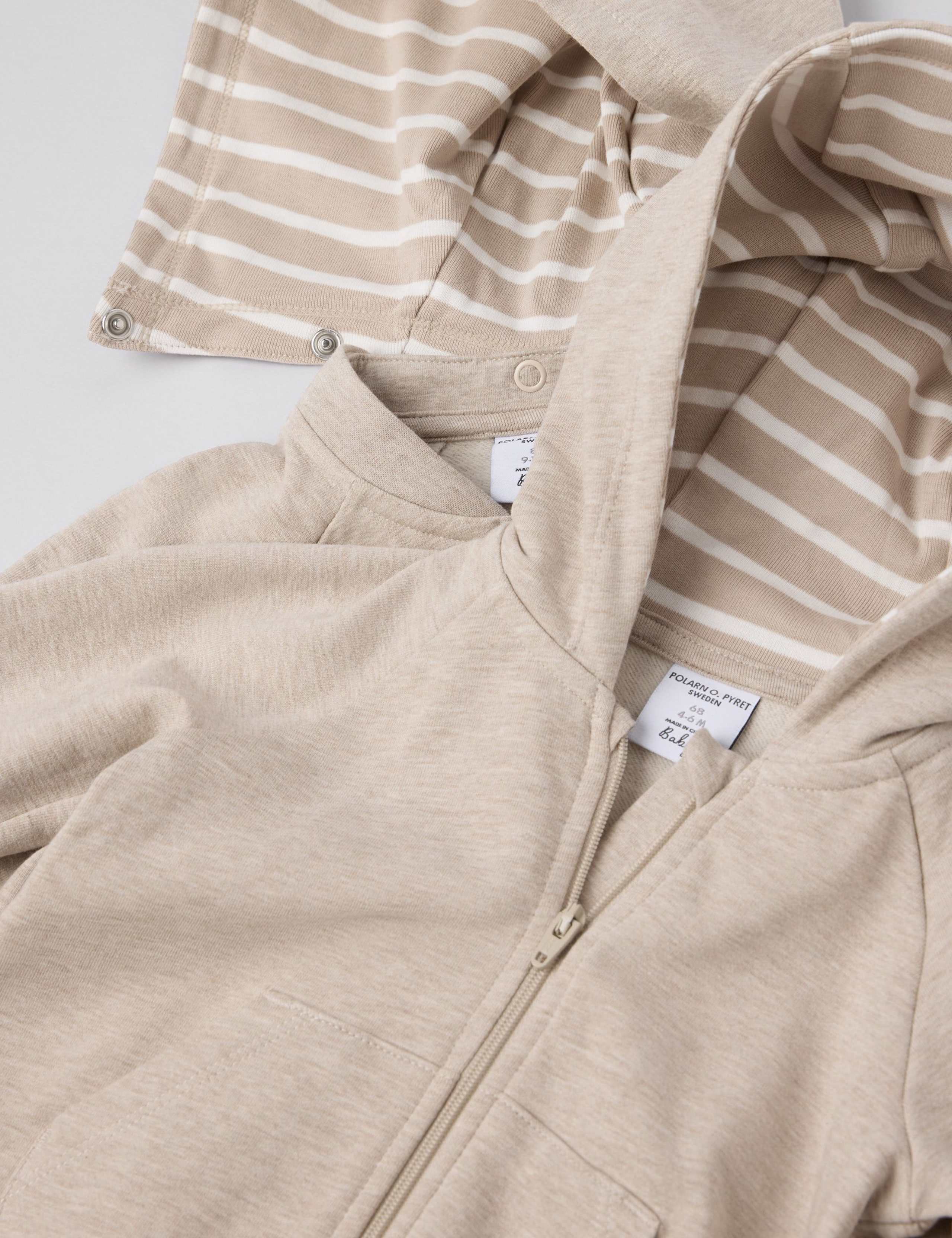 Cotton Rich Hooded All in One (0-24 Mths) 4 of 6