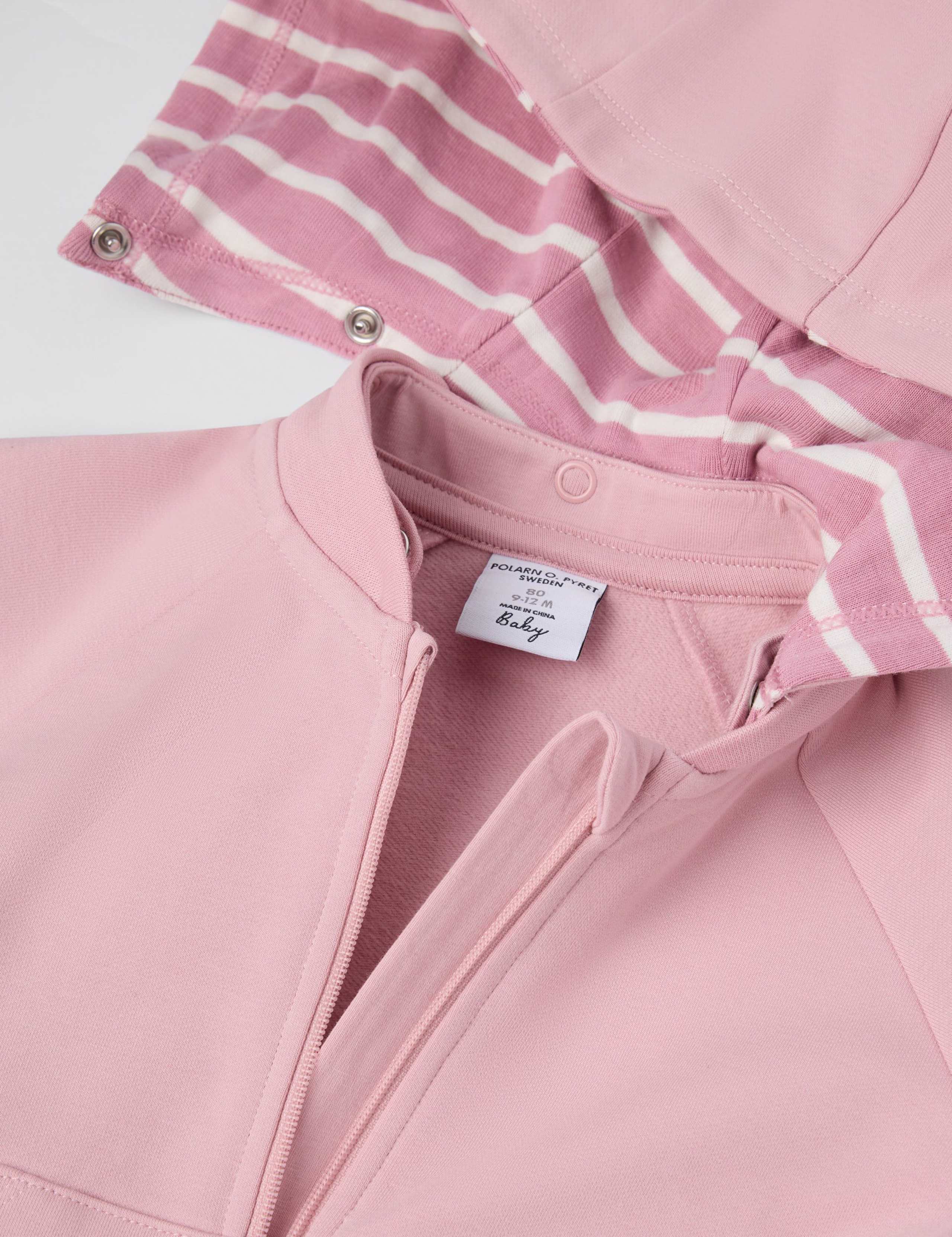 Cotton Rich Hooded All in One (0-24 Mths) 4 of 5