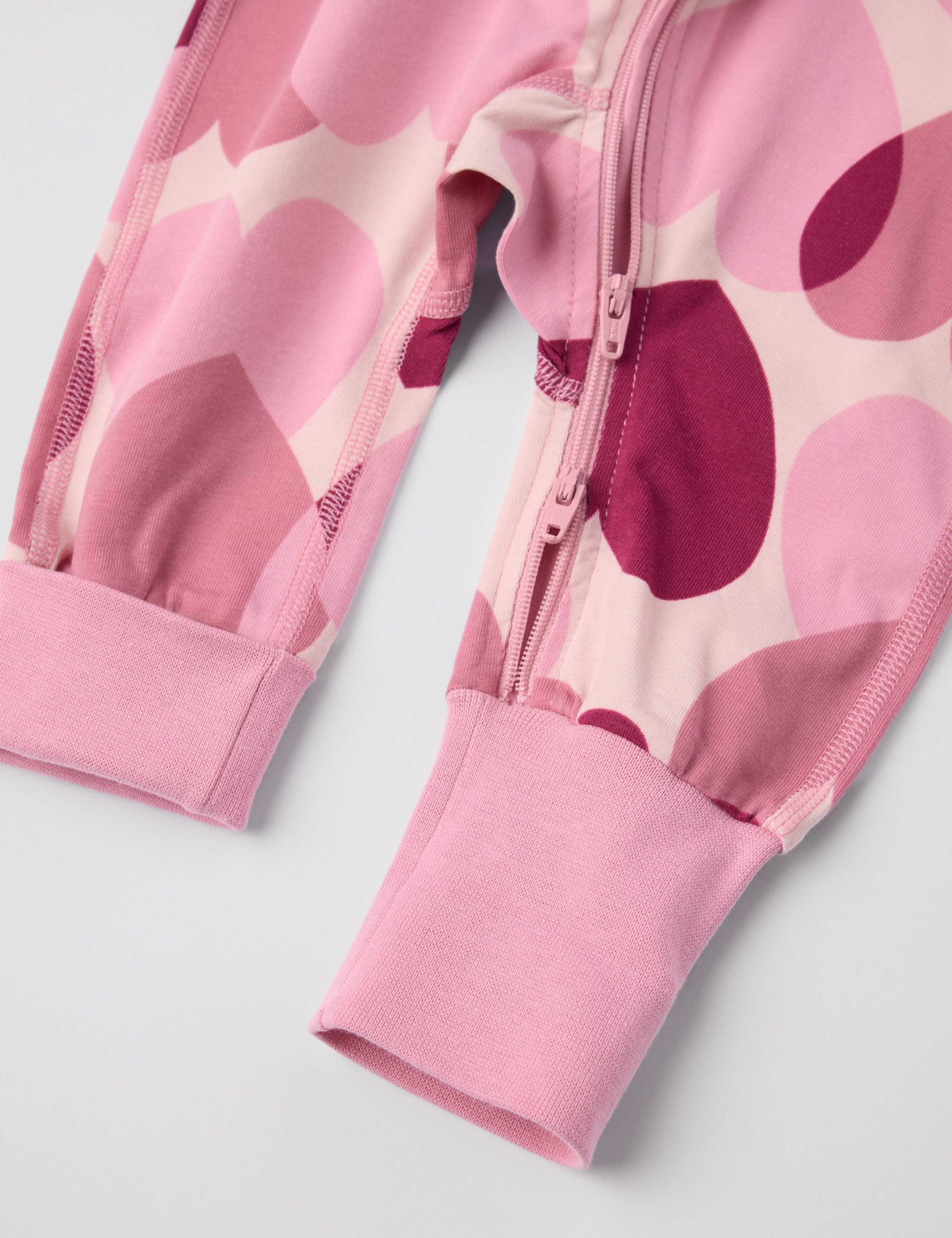 Cotton Rich Heart Sleepsuit (0-4 Yrs) 3 of 8