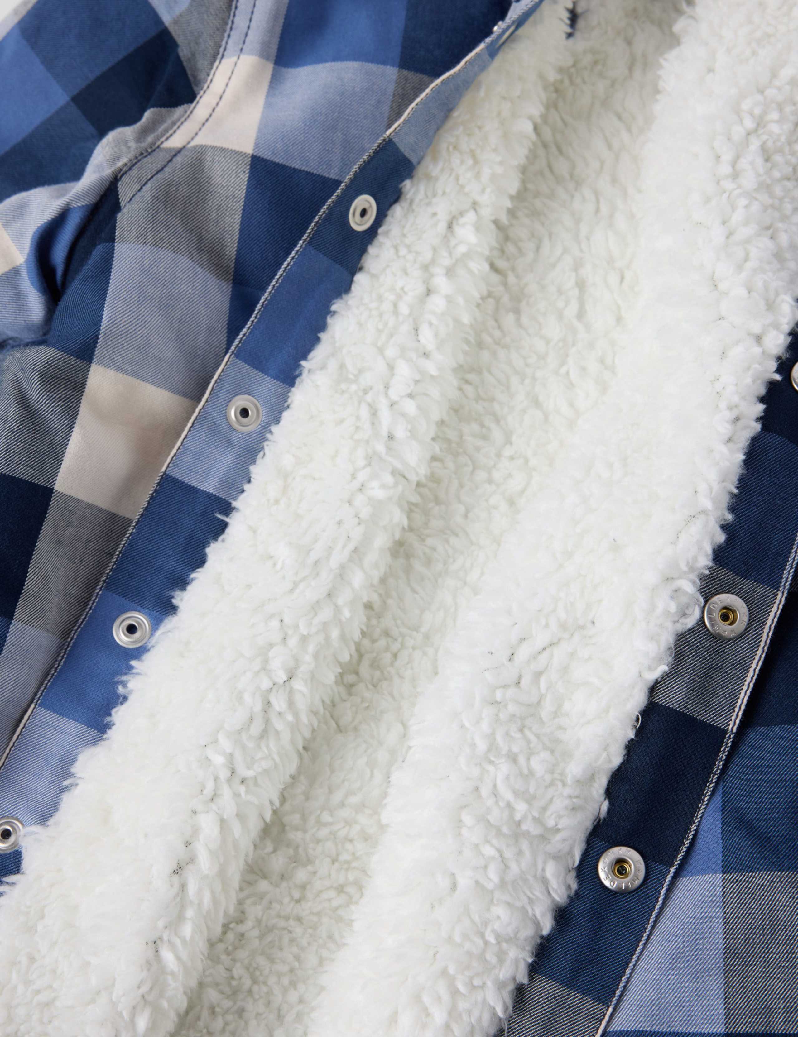 Pure Cotton Fleece Lined Checked Shirt (1-10 Yrs) 5 of 5