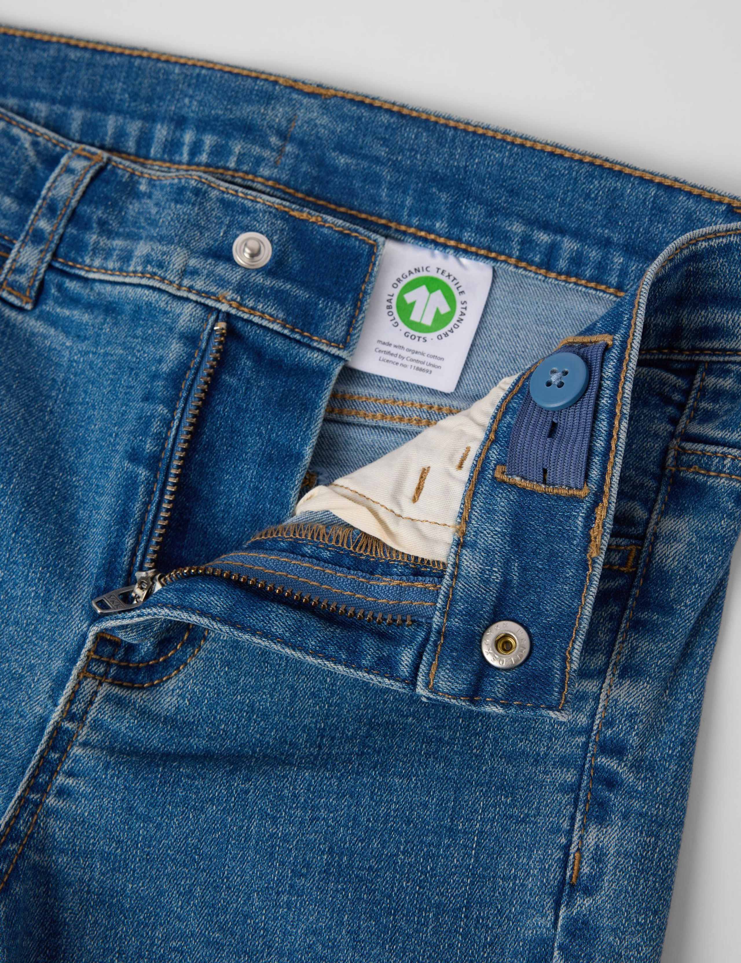 Cotton Rich Denim Bootleg Jeans (18 Mths-10 Yrs) 4 of 4