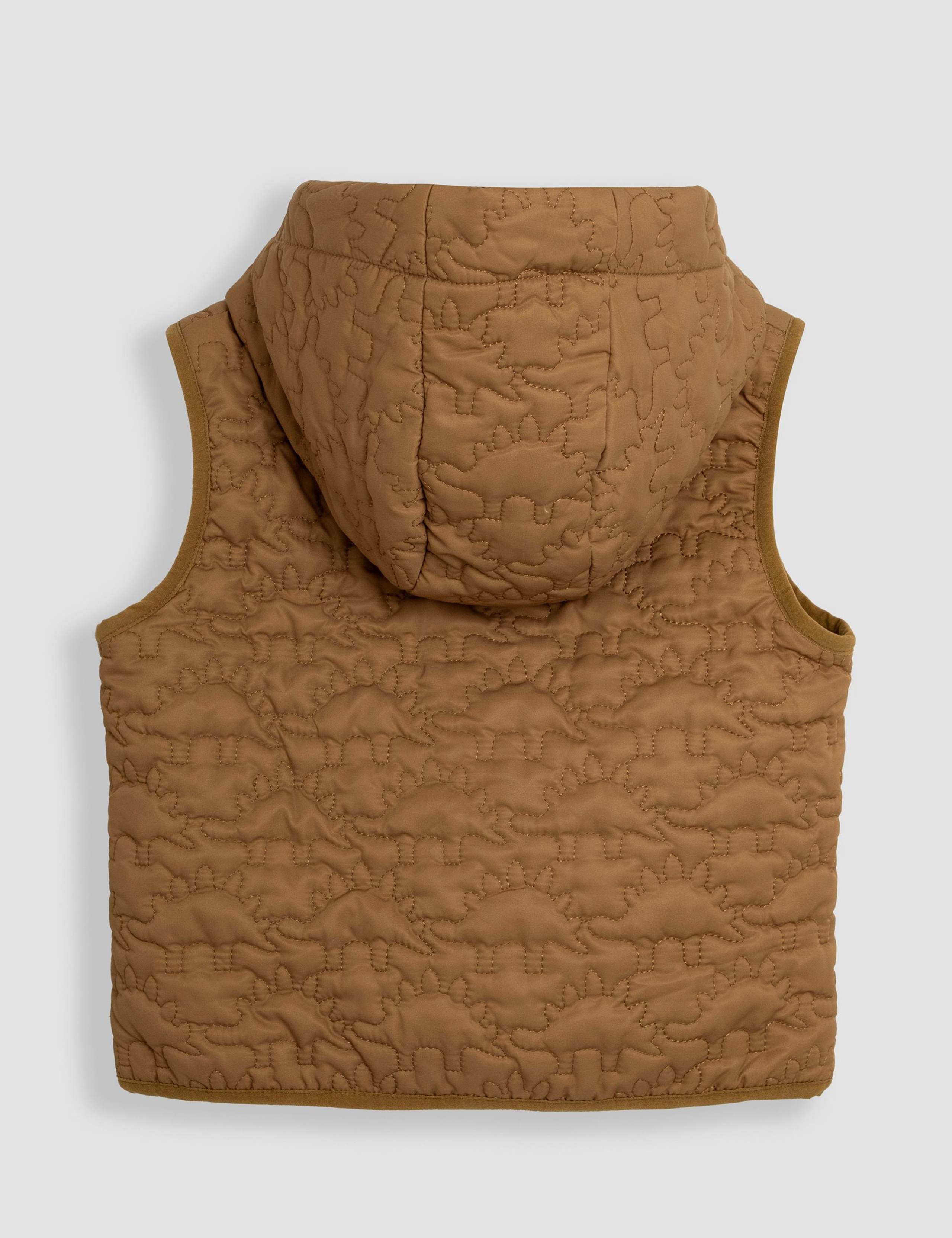 Dinosaur Quilted Gilet (1-5 Yrs) 2 of 4