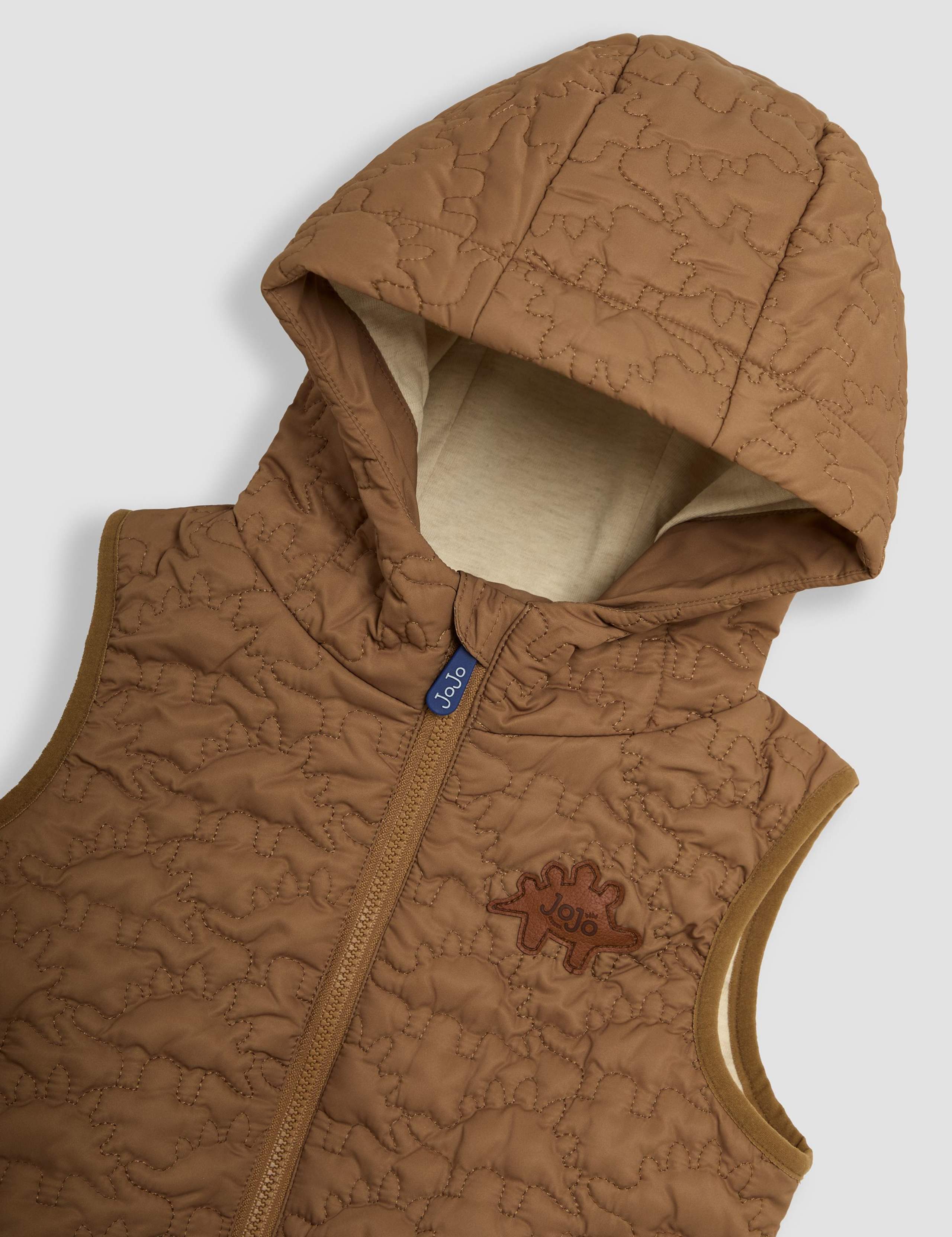 Dinosaur Quilted Gilet (1-5 Yrs) 3 of 4