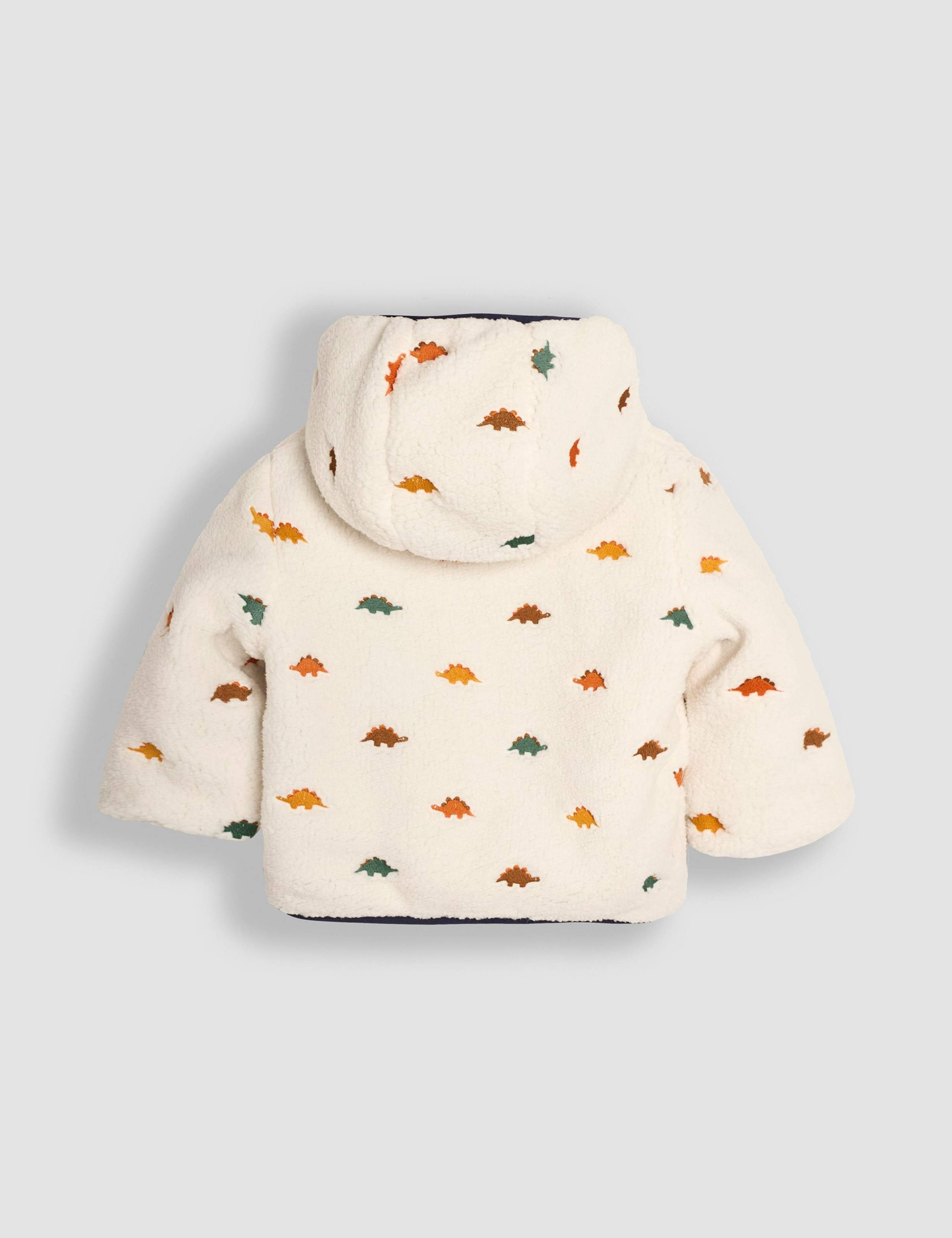 Dino Embroidered Reversible Jacket (6 Months-6 Years) 3 of 6