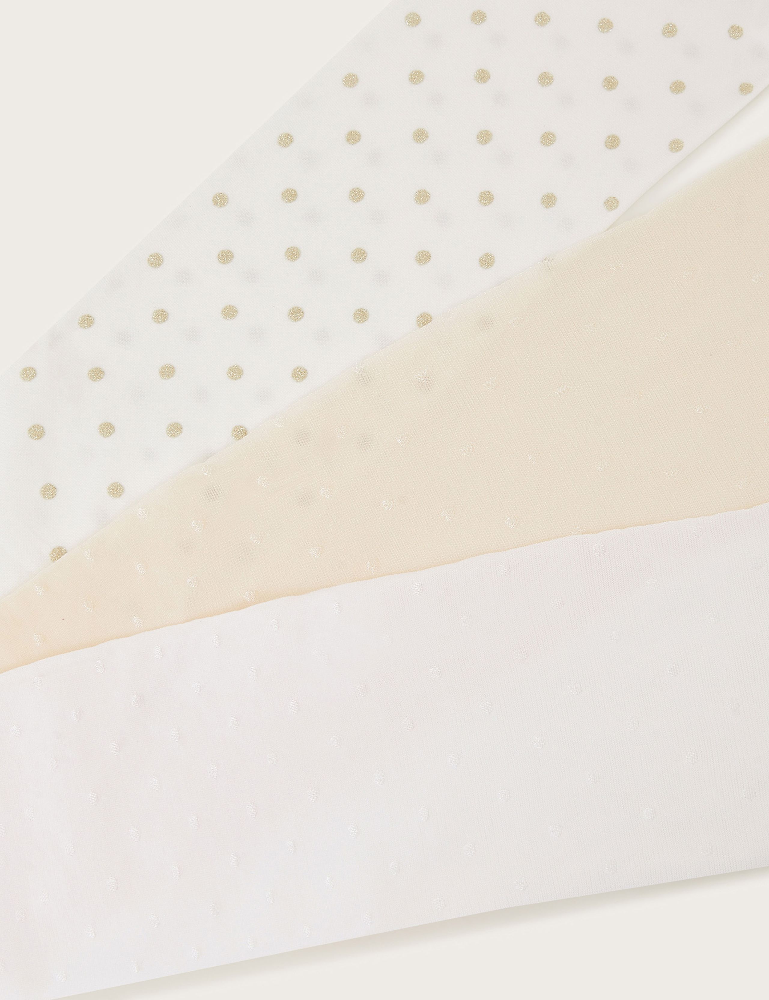 3 Pack Patterned Tights (3-12 Yrs) 2 of 2