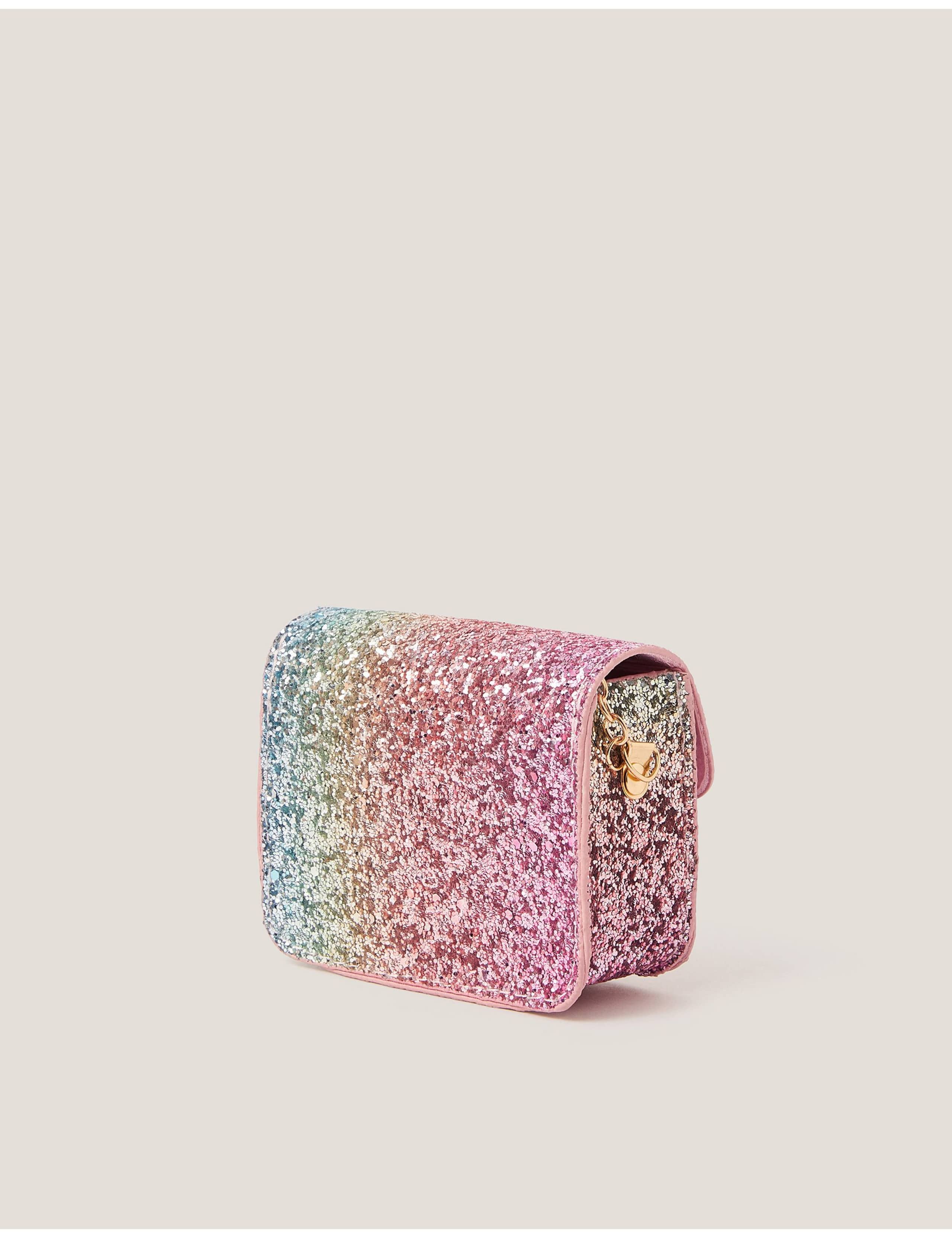 Kids' Rainbow Glitter Bag 2 of 4