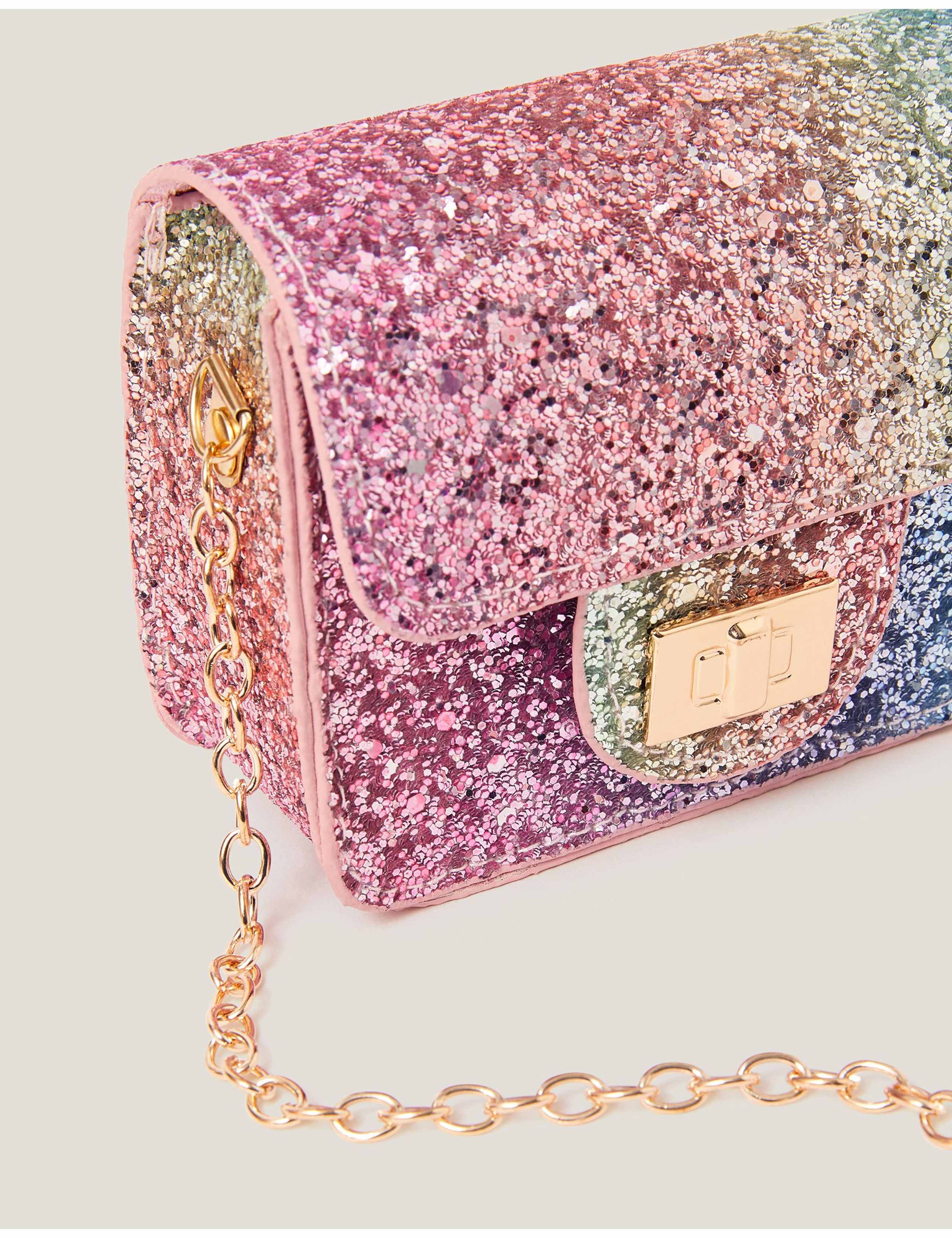 Kids' Rainbow Glitter Bag 3 of 4