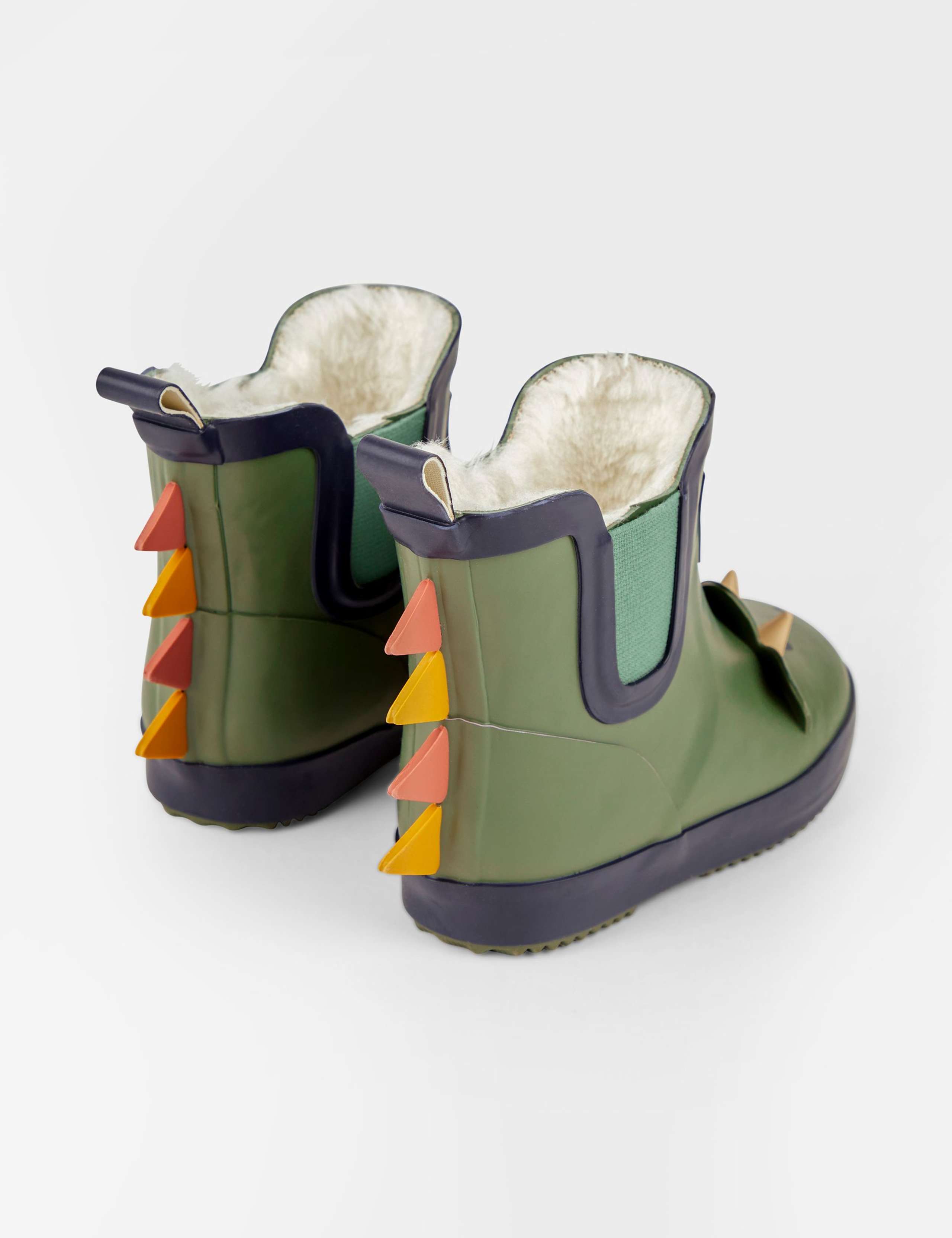 Dinosaur Lined Ankle Wellies (4 Small - 11 Small) 2 of 6